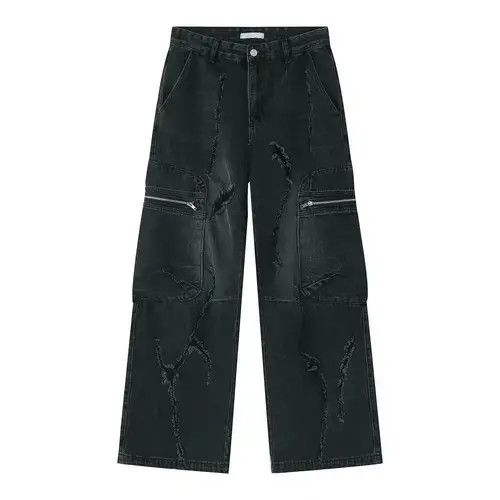 Jean Ripped Jeans Baggy Denim Size US 32 / EU 48 - 4 Thumbnail