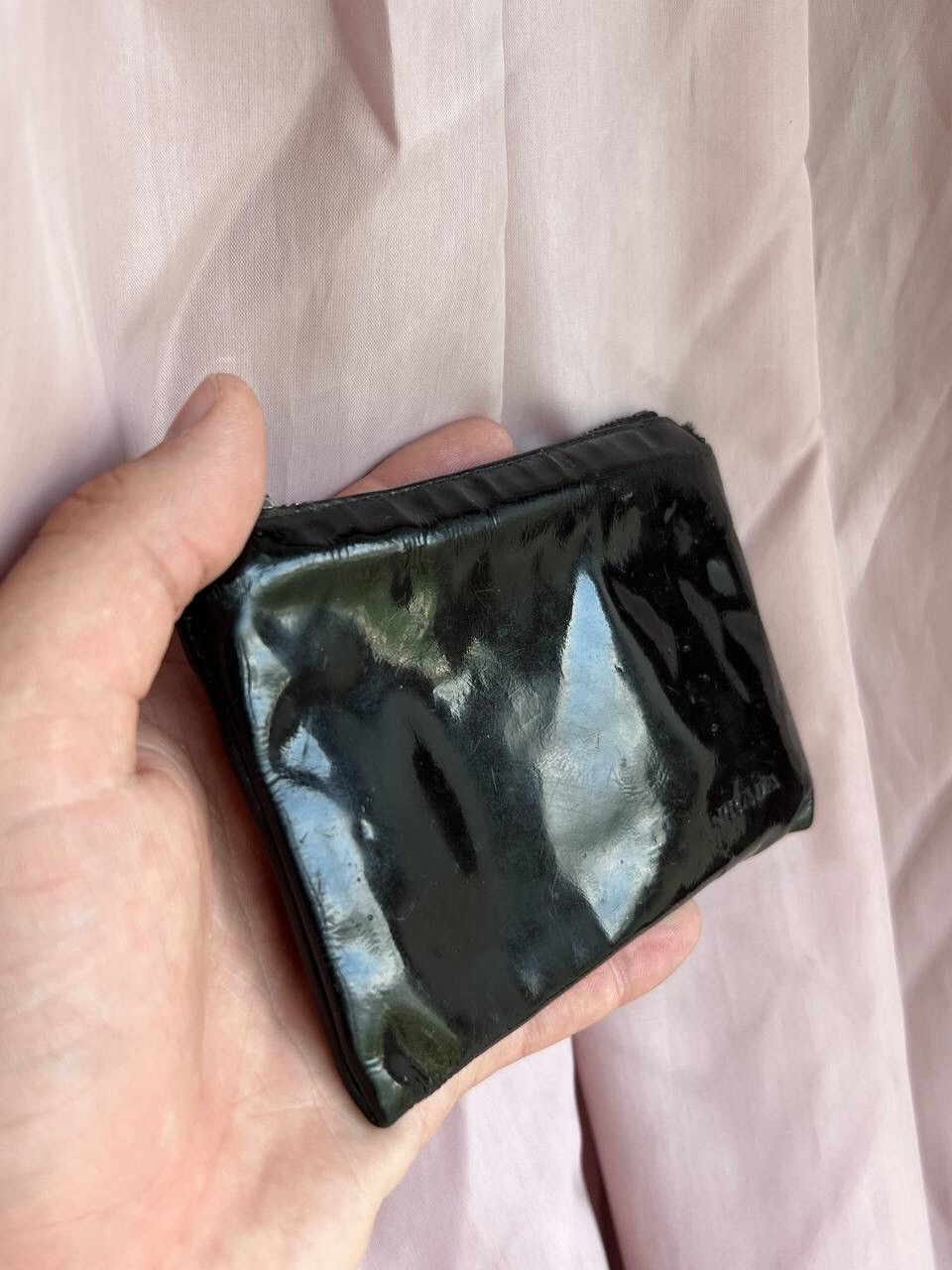 Prada × Vintage Vintage 00s Prada Black Wallet Mini USED CONDITION Size ONE SIZE - 5 Thumbnail