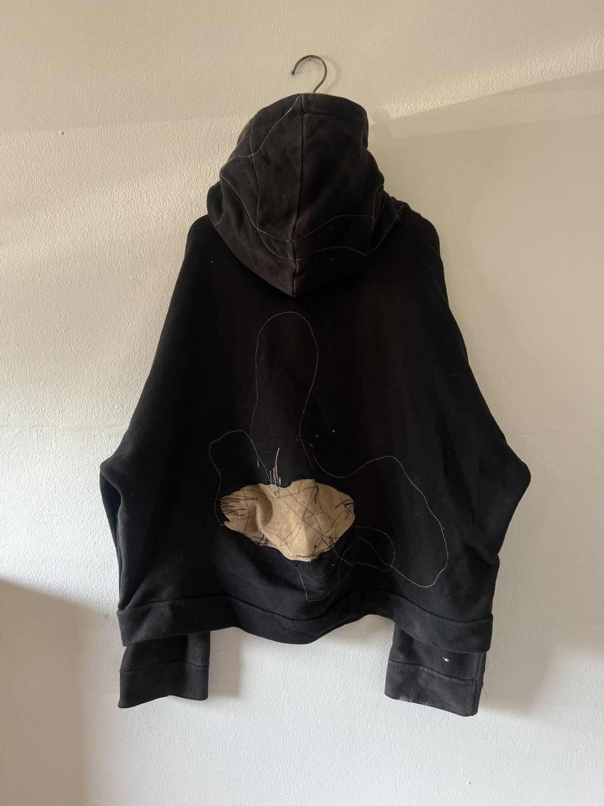 Other 1/1 Faded DARKPULL Patchwork Hoodie Half Zip like Kapital Size US XL / EU 56 / 4 - 17 Thumbnail