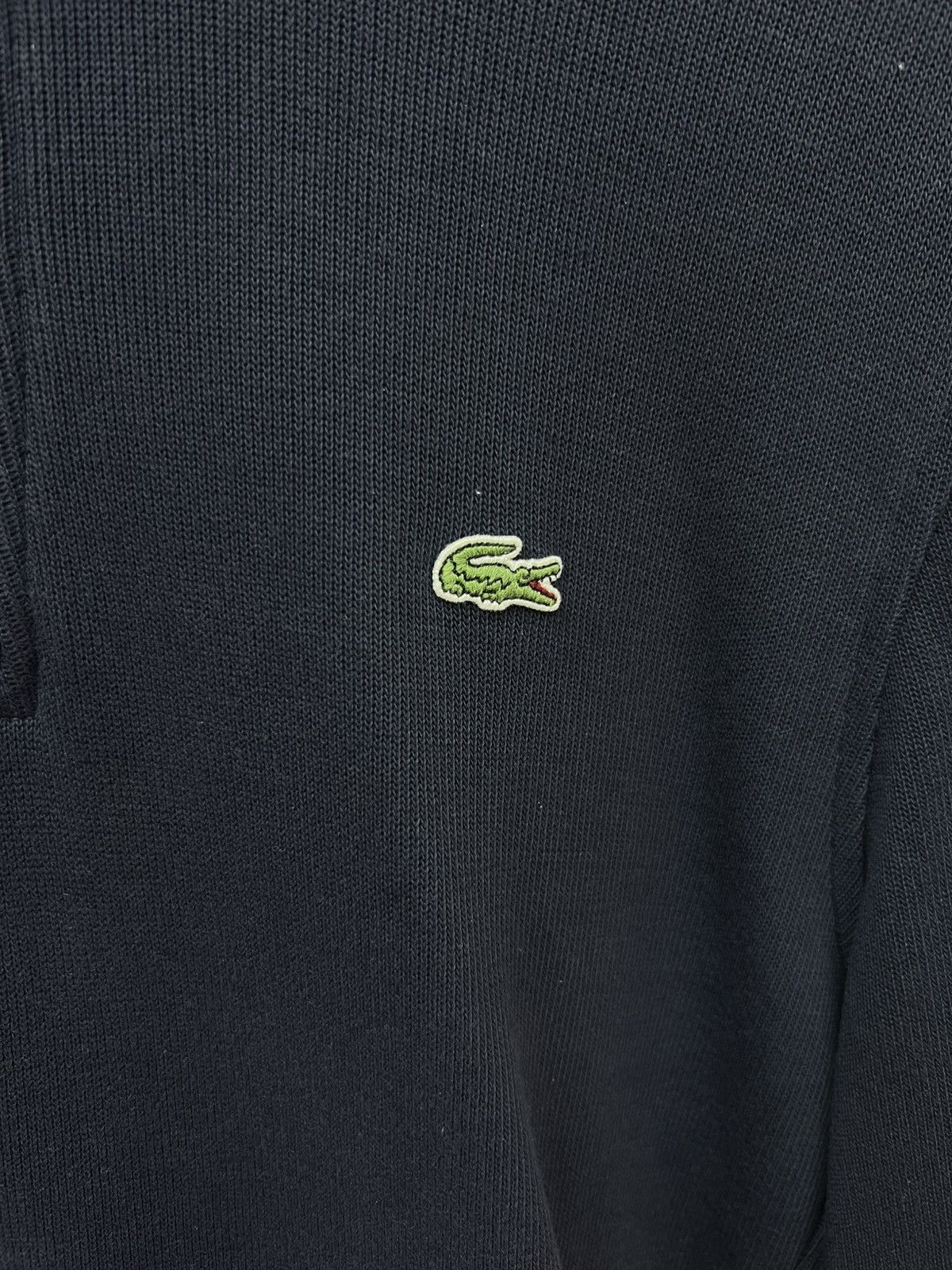 Lacoste Lacoste Blue Quater Zip Sweatshirt Size US L / EU 52-54 / 3 - 5 Thumbnail