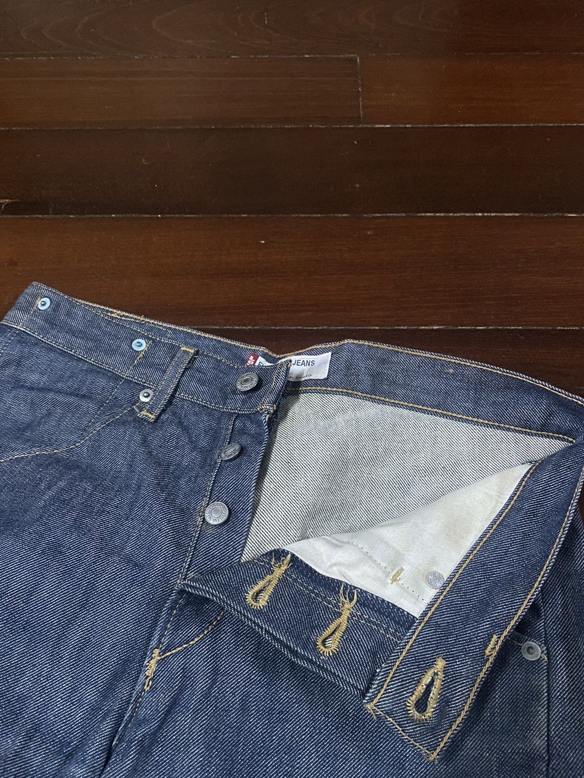 Japanese Brand × Levi's VINTAGE Y2K LEVIS Limited Edition Engineered SILVER Size US 32 / EU 48 - 9 Thumbnail