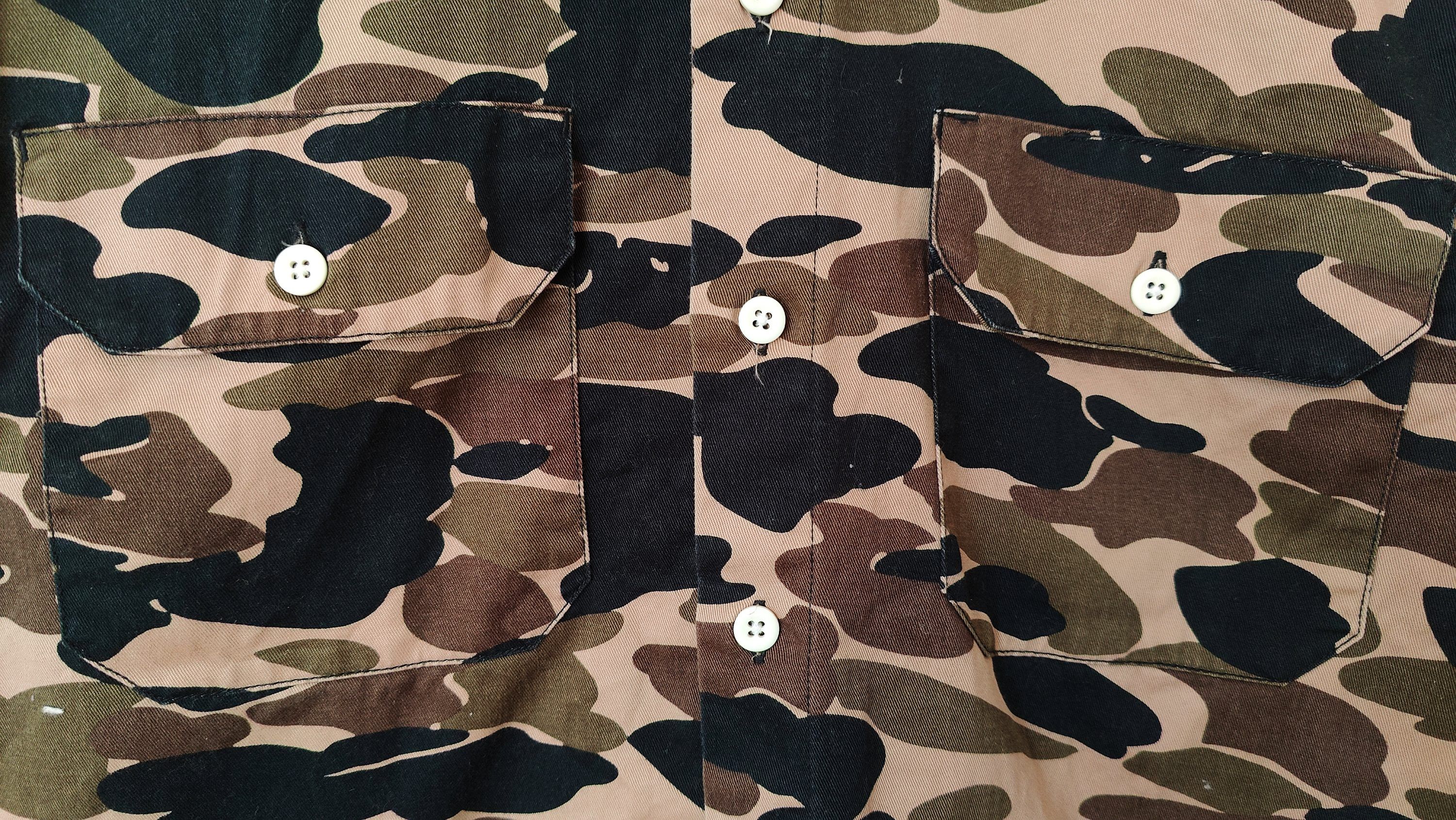 Carhartt Wip Carhartt WIP L/S Duck Camo Master Shirt Size US XL / EU 56 / 4 - 5 Thumbnail