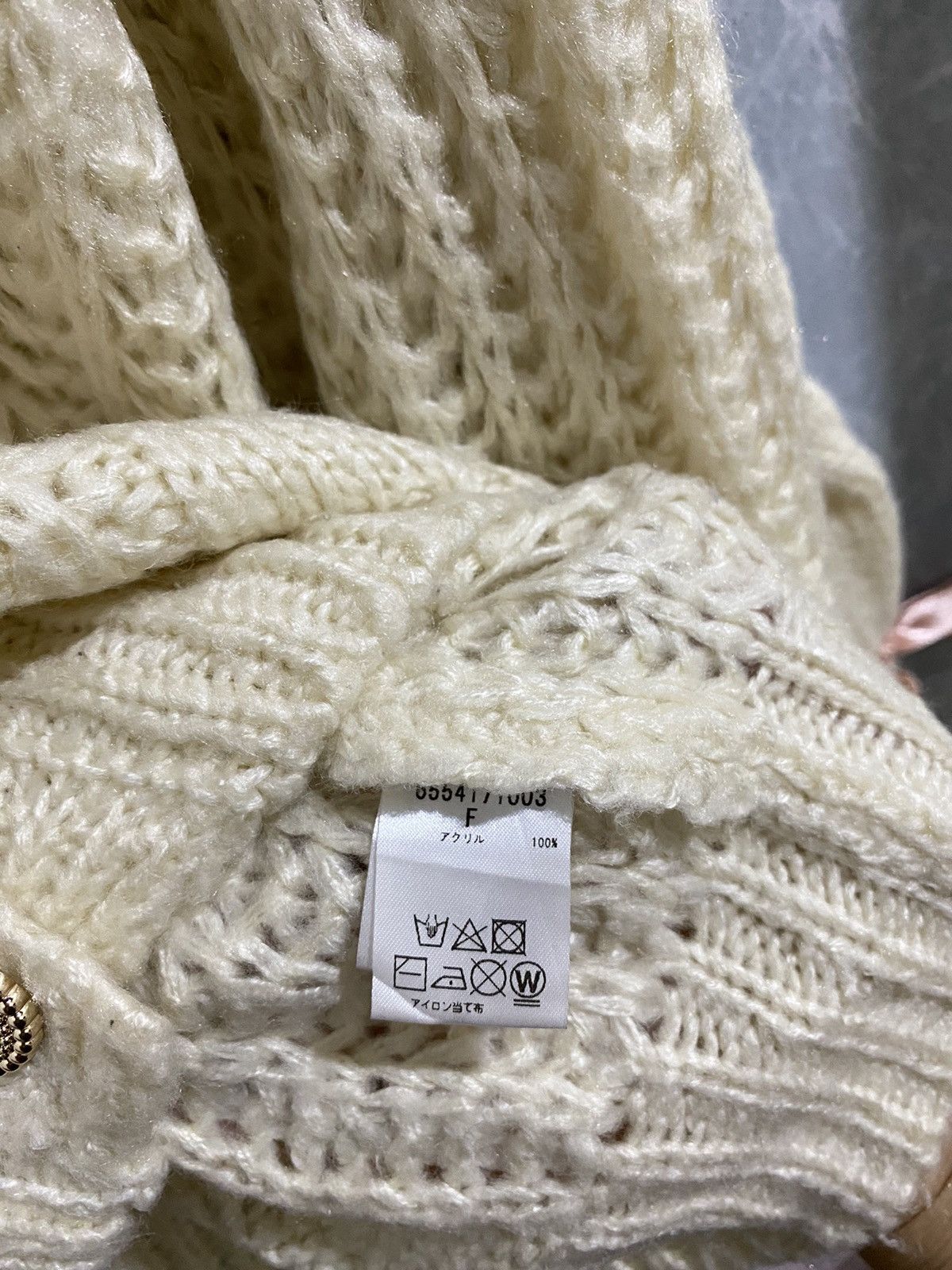 Japanese Brand × Vintage Vintage Olive des olive cable knit sweater Size M / US 6-8 / IT 42-44 - 4 Thumbnail