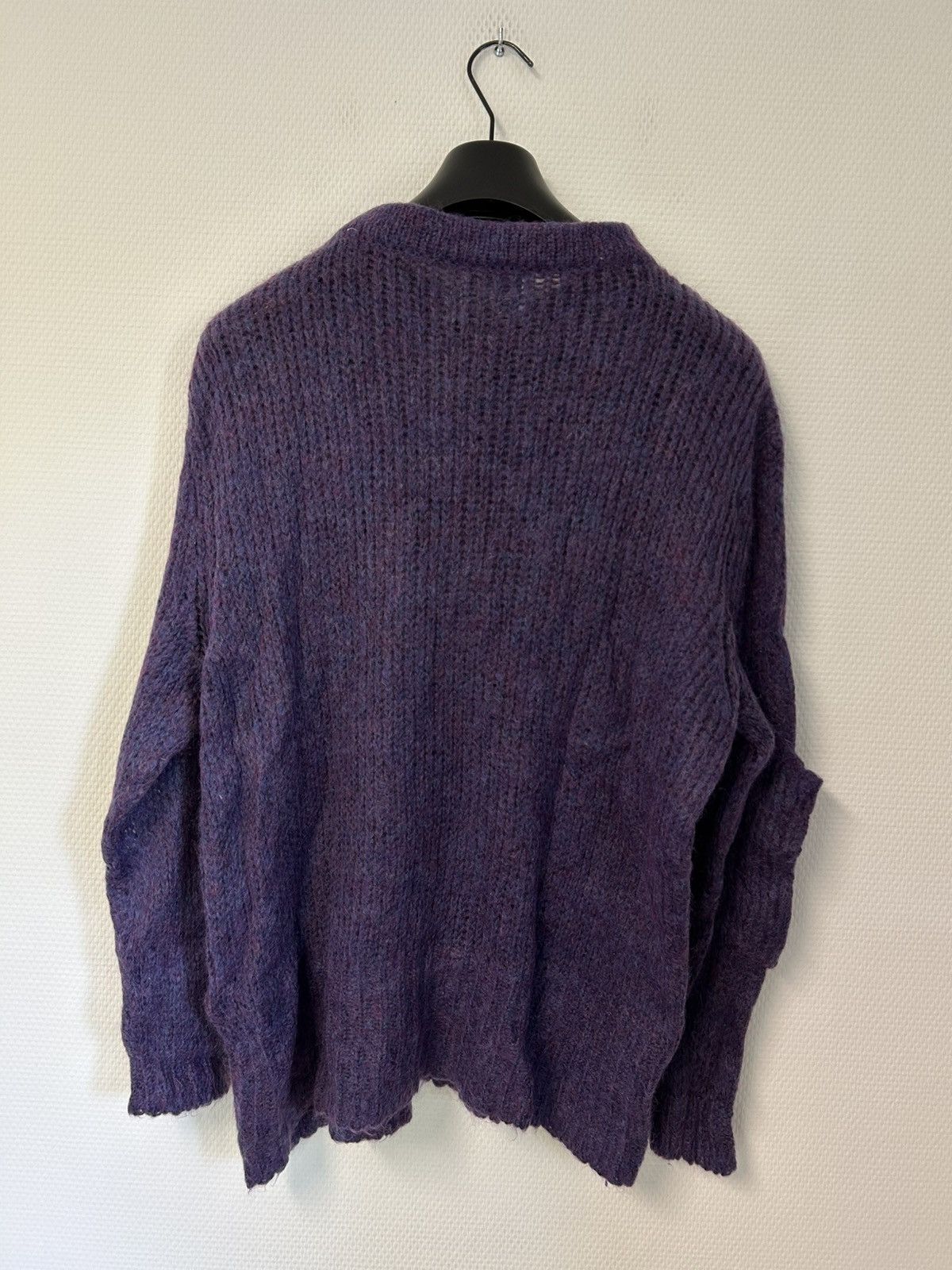 Acne Studios 2012 Oversized Mohair Knit Purple Size US S / EU 44-46 / 1 - 2 Thumbnail