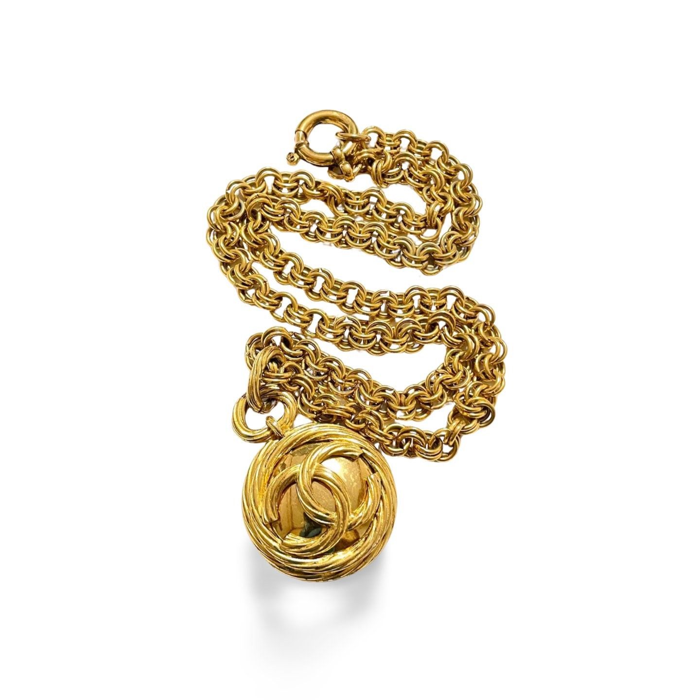 Chanel Vintage CHANEL nice and heavy chain necklace with mirror Size ONE SIZE - 8 Thumbnail