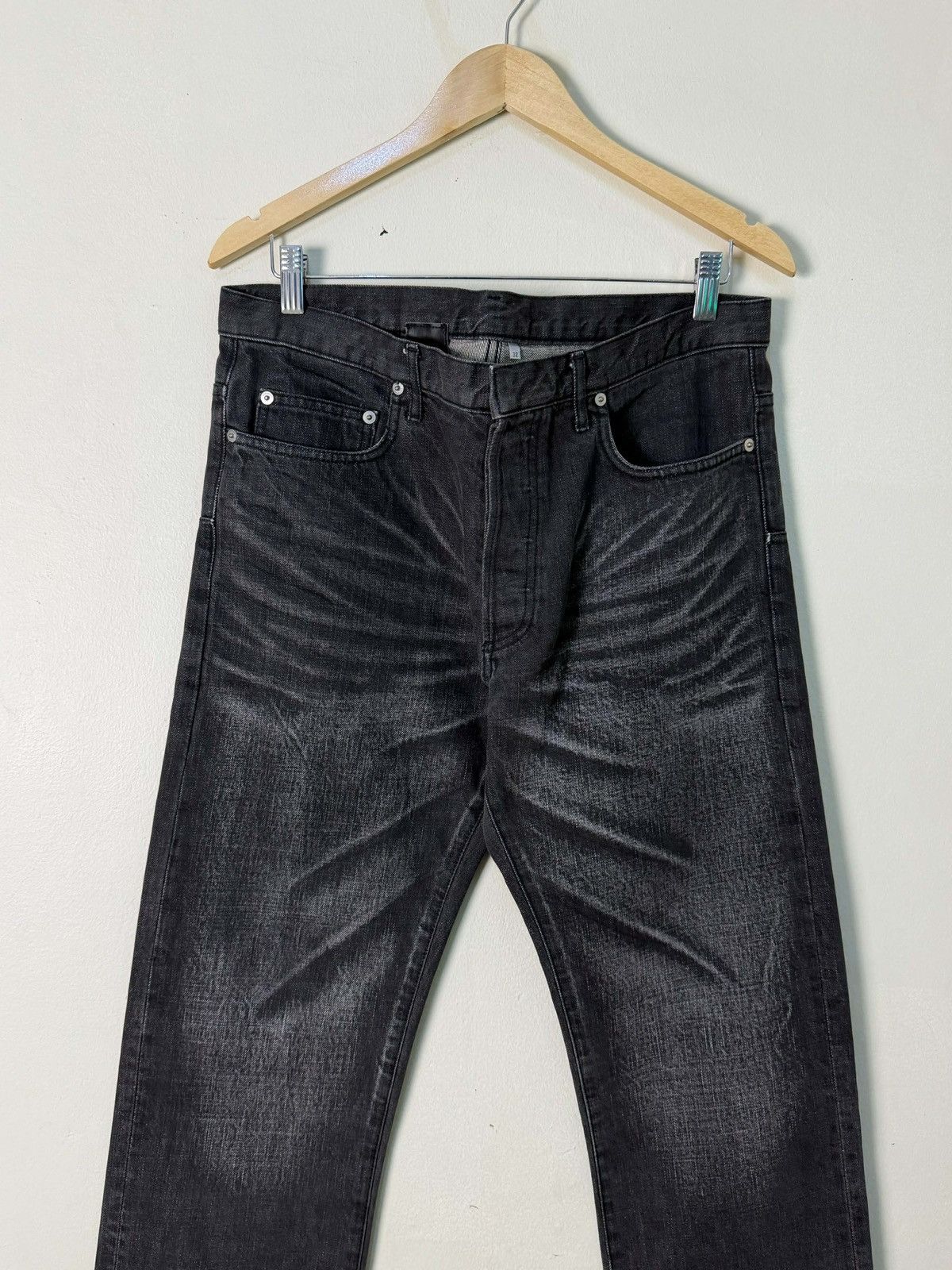 Dior Unaltered Dior by Hedi Slimane Black SS03 Clawmark Pants Size US 32 / EU 48 - 3 Thumbnail
