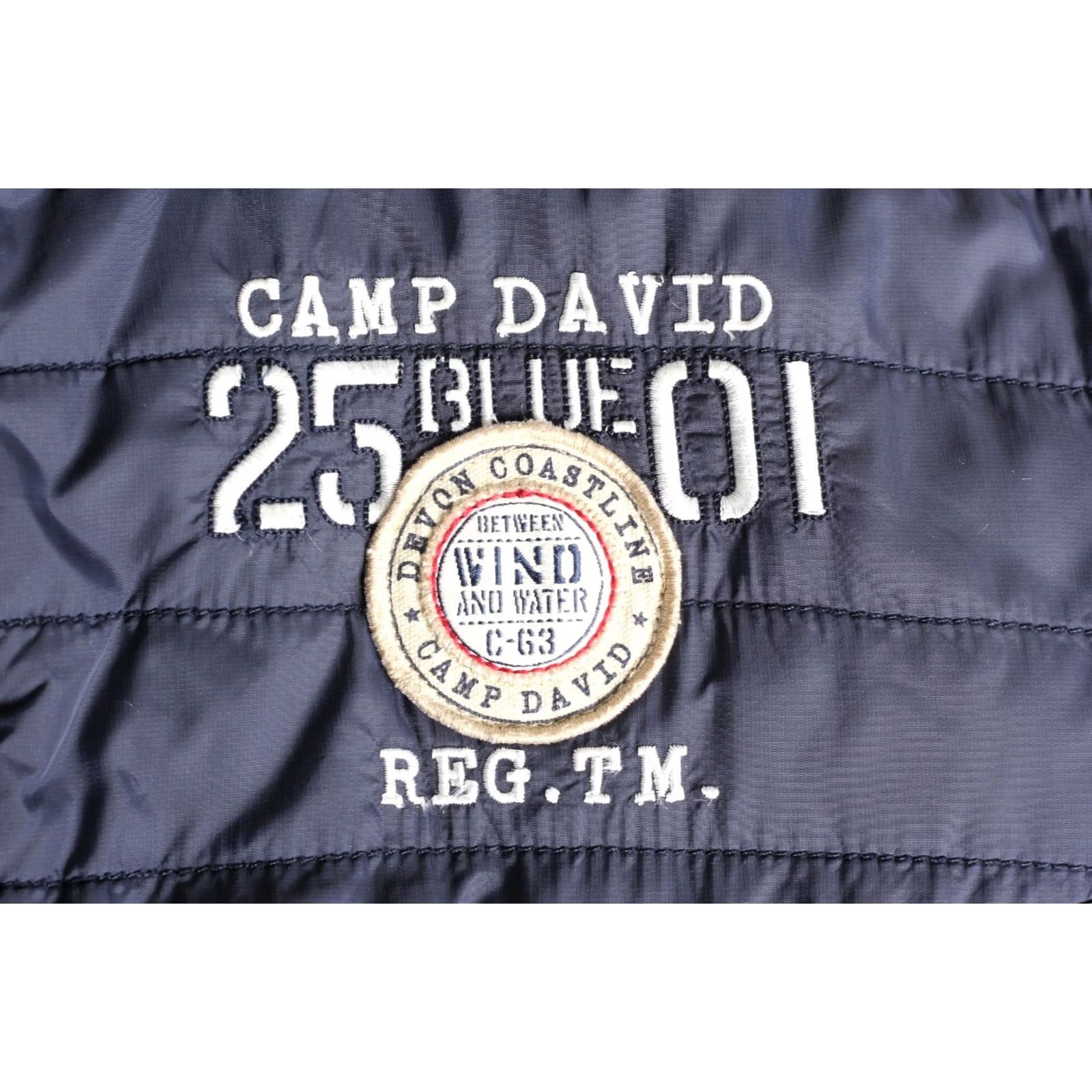Vintage CAMP DAVID Quilted Jacket Men Size XL MJ6205 Size US XL / EU 56 / 4 - 5 Thumbnail