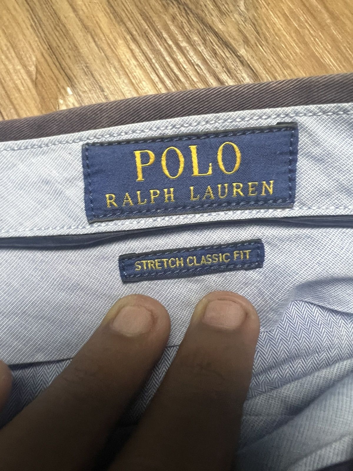 Polo Ralph Lauren POLO Ralph Lauren Chino Stretch Classic Fit (41) Size US 32 / EU 48 - 8 Thumbnail