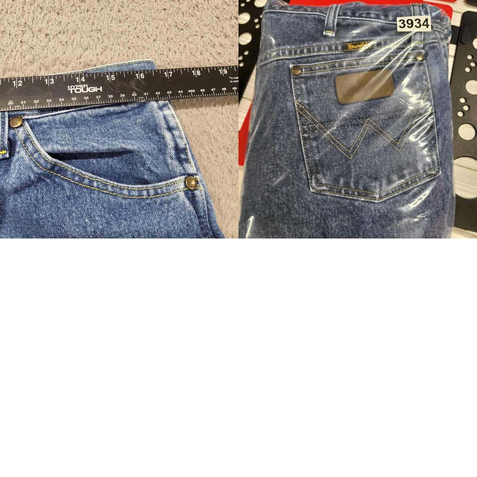 Wrangler Wrangler George Strait Jeans Men’s 35x34 Blue Original Fit Western #13MGBHD Jeans Men’s Regular 35x34 Blue Western Cowboy George Strait Collection Size US 35 - 10 Thumbnail