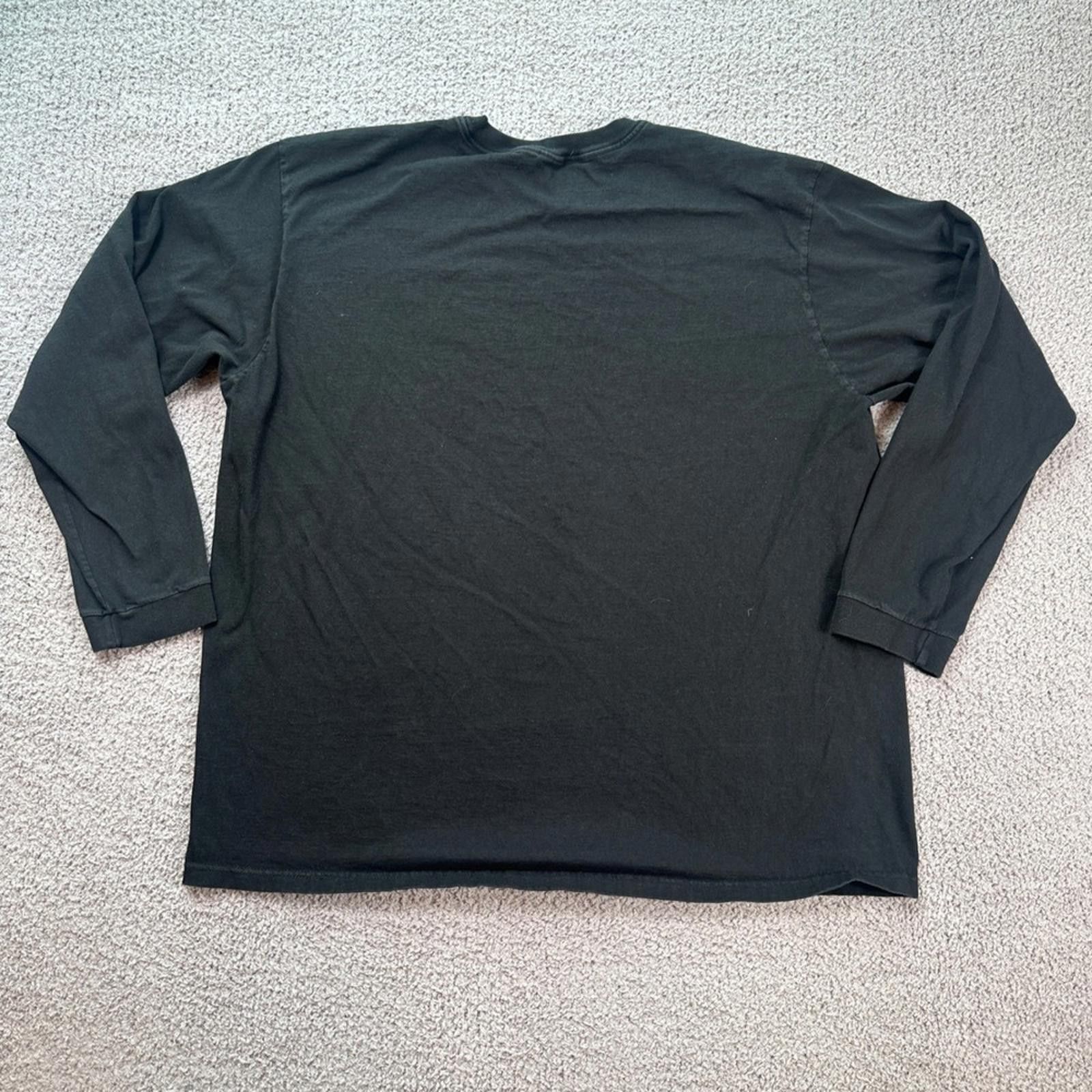 Gap GAP Box Logo Mens Black Long Sleeve T Shirt XL Made in USA Size US XL / EU 56 / 4 - 3 Thumbnail