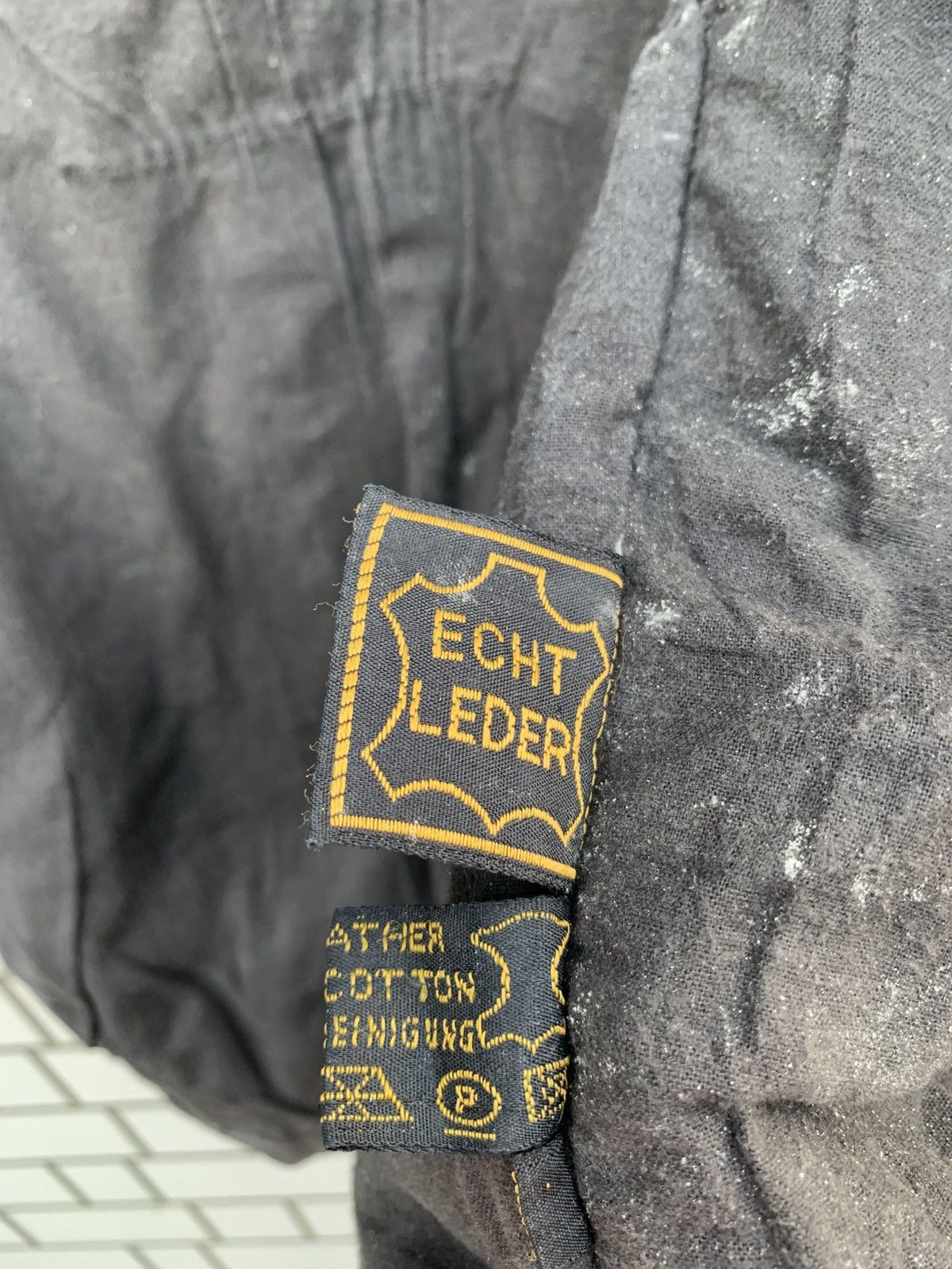 Vintage Vintage ECHT LEDER The Flying Vests Leather Jacket Size US M / EU 48-50 / 2 - 18 Thumbnail