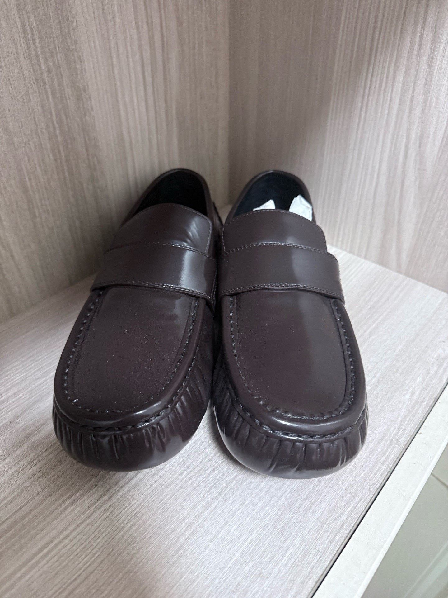 Bottega Veneta Bottega Veneta Black Leather Loafers Size 41 Size US 8 / EU 41 - 1 Thumbnail
