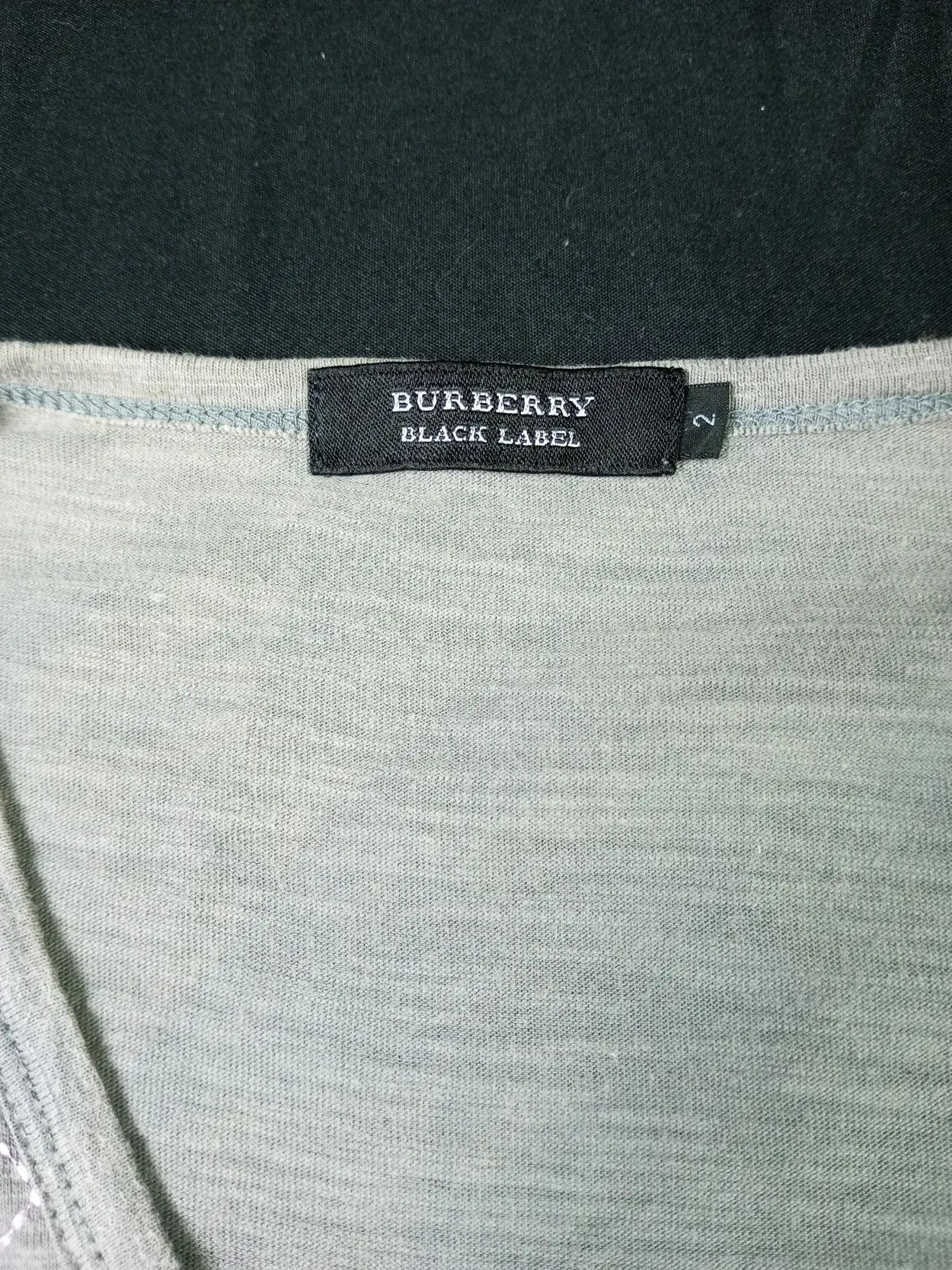 Black Label × Burberry × Burberry Prorsum Burberry Black Label mens Vneck t shirt Size US M / EU 48-50 / 2 - 16 Thumbnail