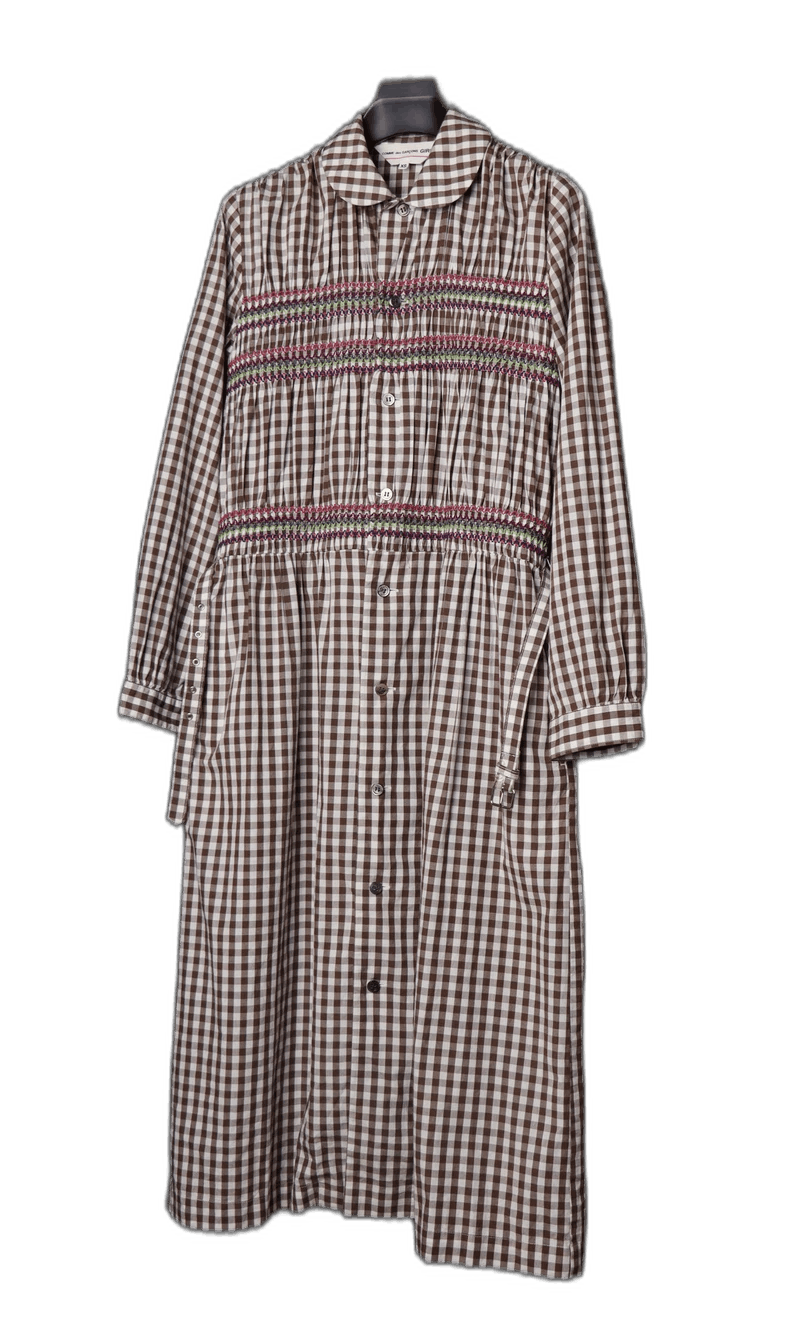 Comme des Garcons Comme des Garcons Pleated Plaid Dress - dmc Size S / US 4 / IT 40 - 1 Thumbnail