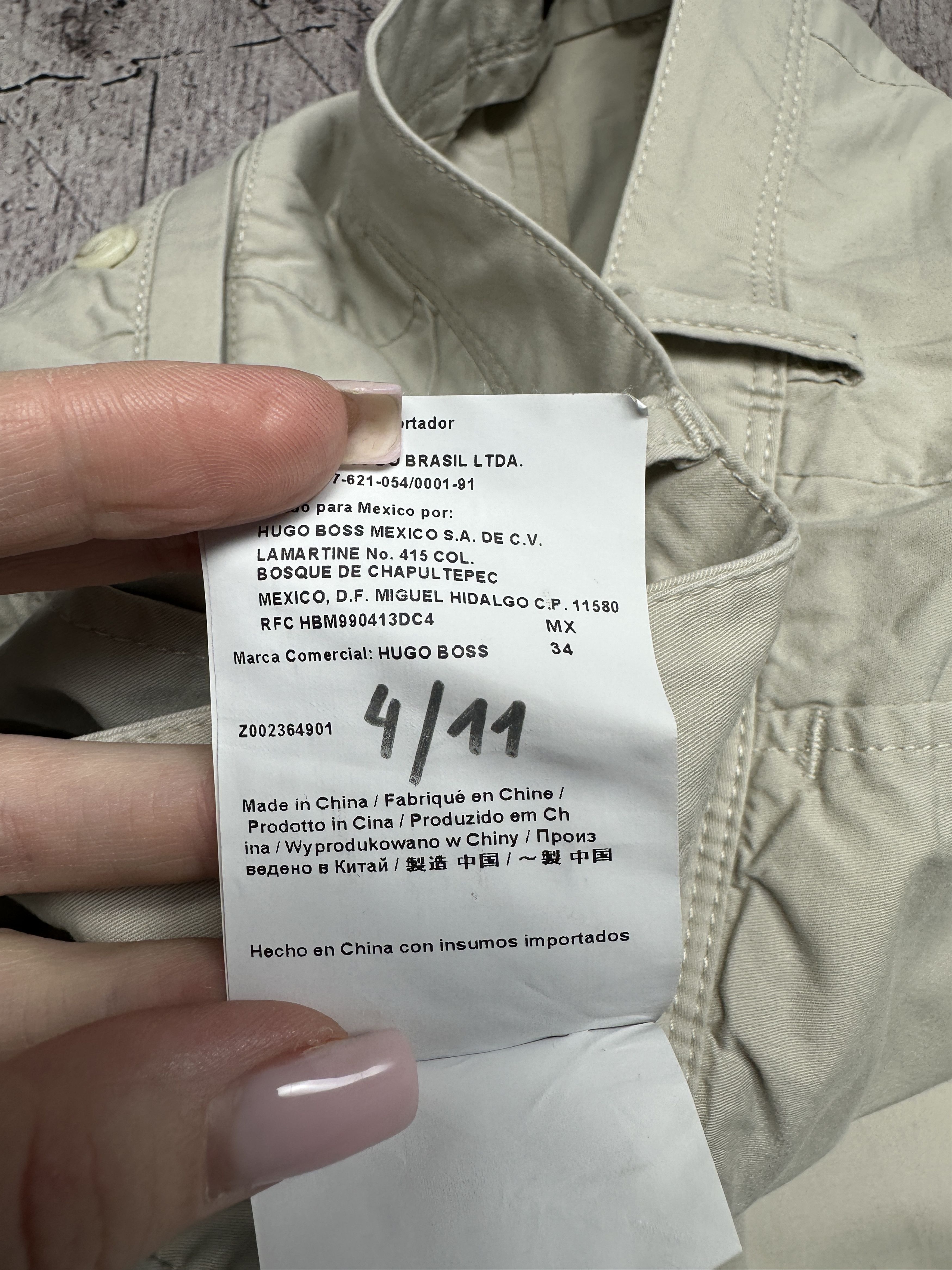 Hugo Boss Hugo Boss Vintage Mens Chino Pants Size US 34 / EU 50 - 7 Thumbnail