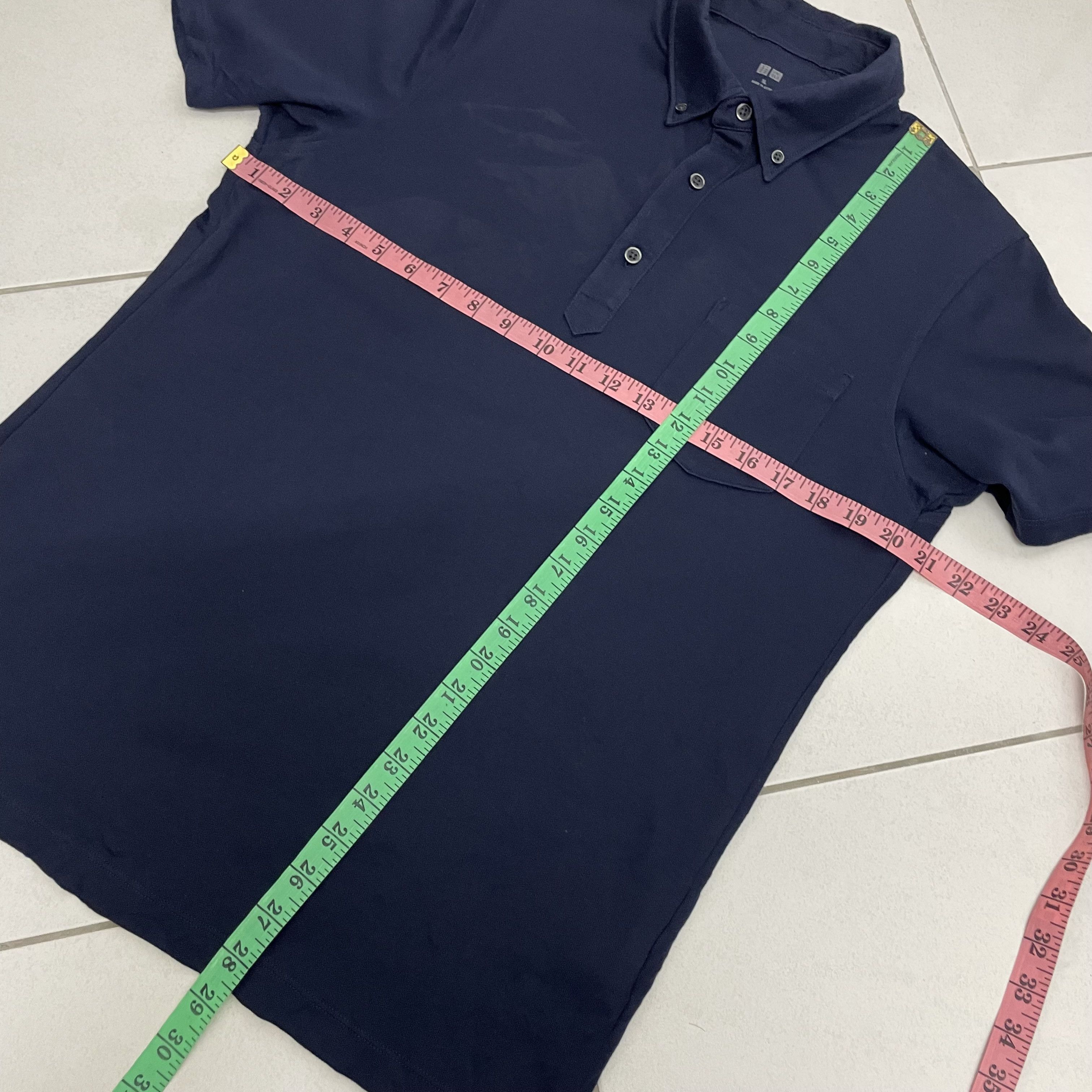 Japanese Brand × Uniqlo ⭐️SALE⭐️[XL] UNIQLO POLO OXFORD SHIRT NON IRON DRY EASY Size US XL / EU 56 / 4 - 3 Thumbnail