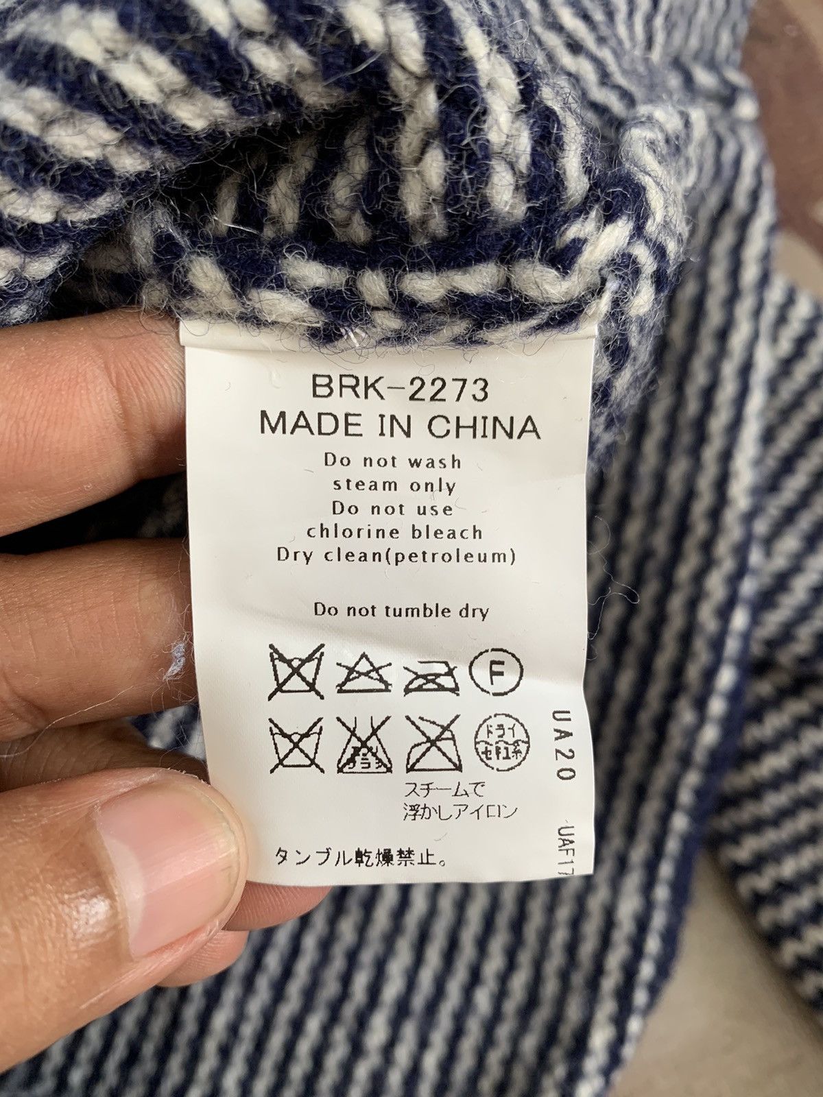 Other LA PORTE DE DEMAIN KNIT SWEATER Size US M / EU 48-50 / 2 - 9 Thumbnail