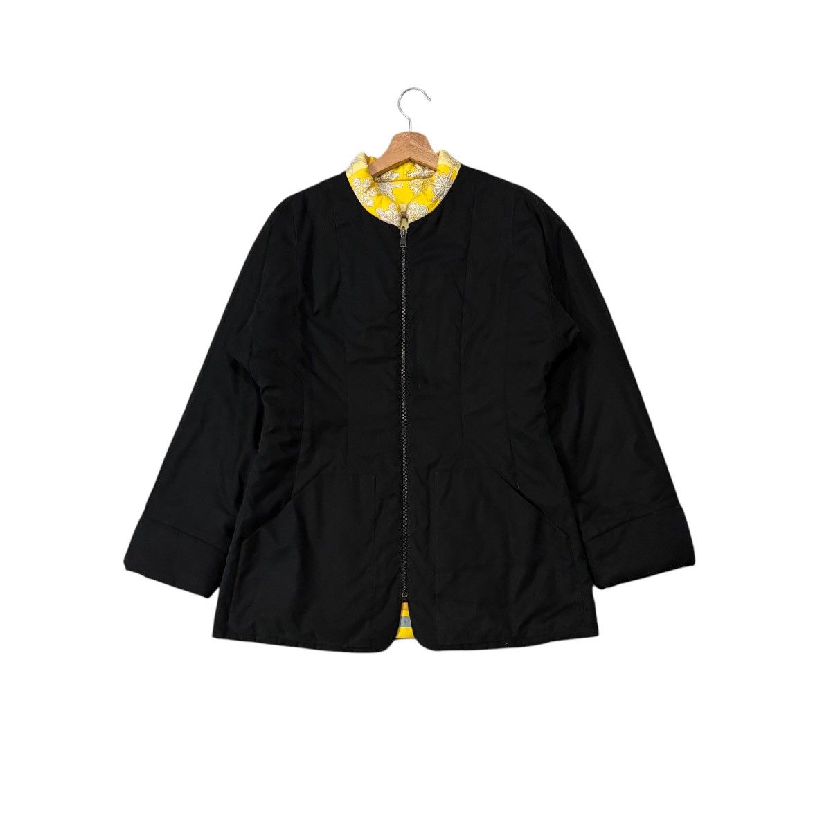 Hermes Vintage Hermes Paris Maison Margiela Reversible Silk Jacket Size M / US 6-8 / IT 42-44 - 18 Thumbnail
