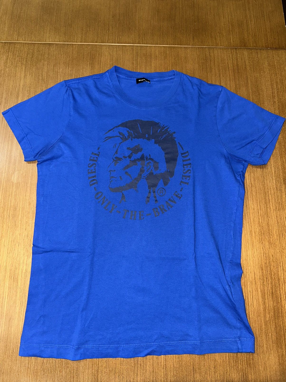 Diesel Diesel Only The Brave blue T-shirt Size US M / EU 48-50 / 2 - 1 Thumbnail