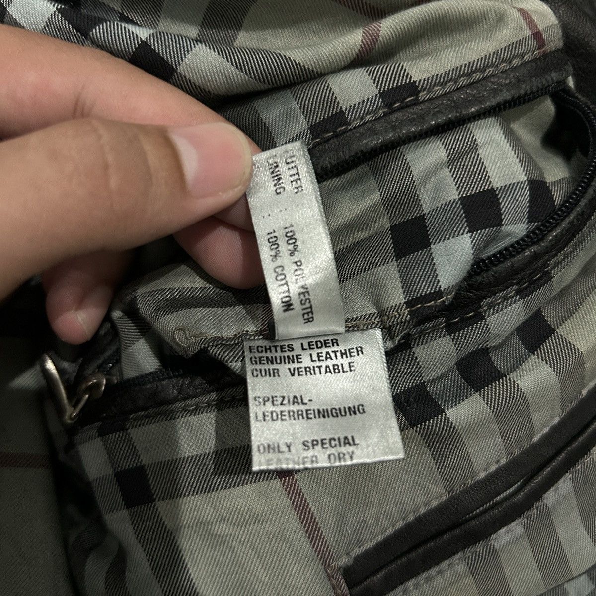 Burberry Vintage Burberry London Leather Jacket Size US M / EU 48-50 / 2 - 17 Thumbnail