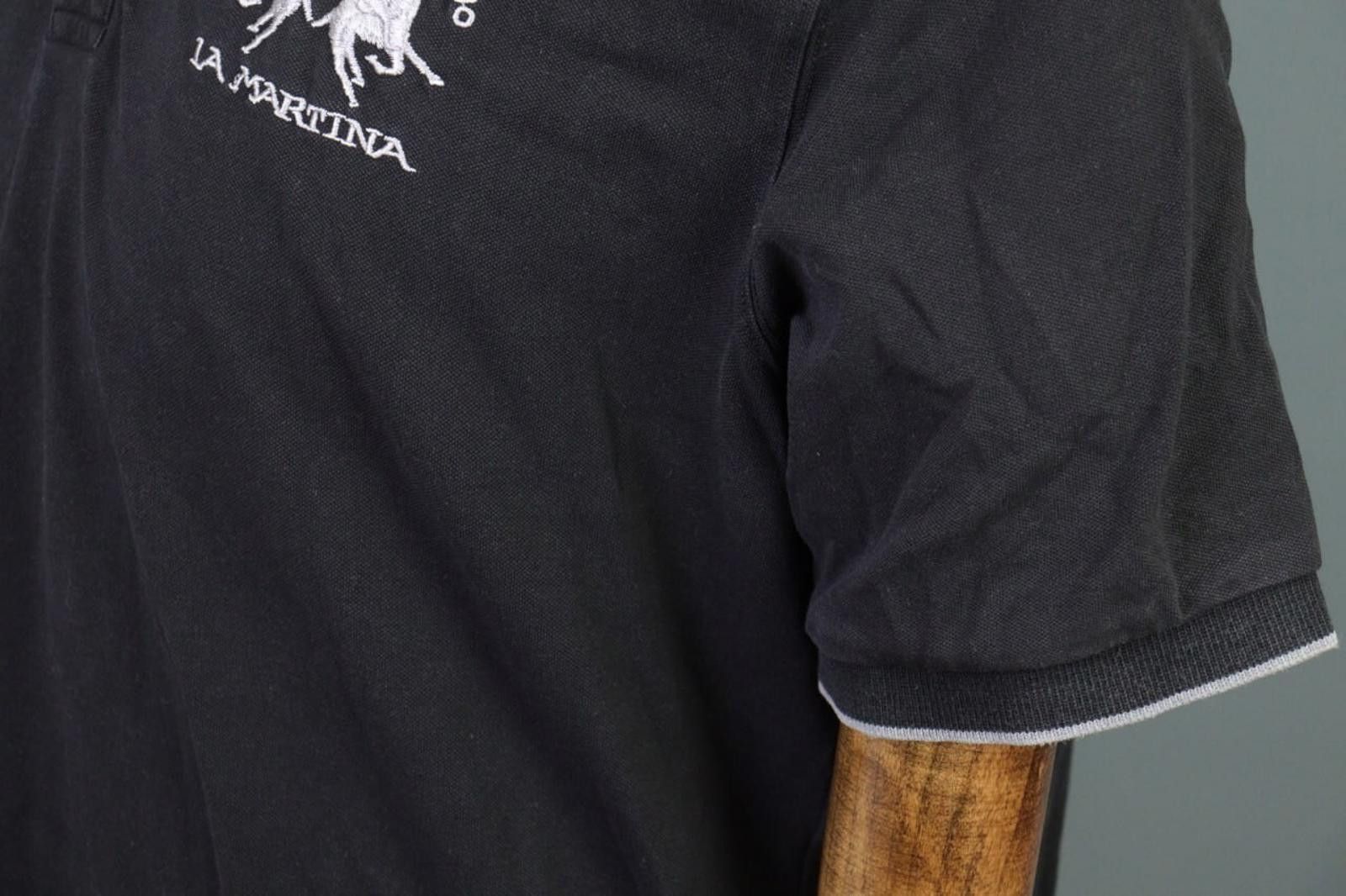 La Martina La Martina Polo Buenos Aires Black Polo Shirt XL Size US XL / EU 56 / 4 - 6 Thumbnail