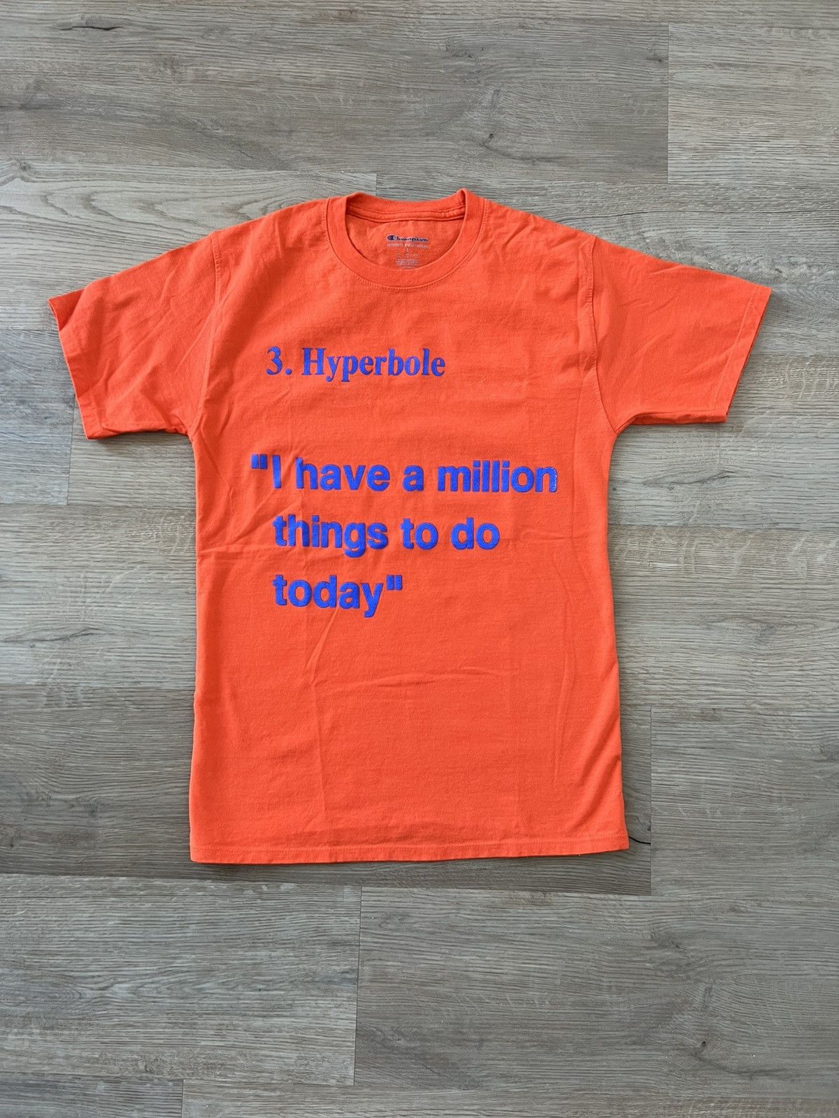 Virgil Abloh Virgil Abloh Canary Yellow - Hyperbole T-Shirt Size US S / EU 44-46 / 1 - 1 Thumbnail