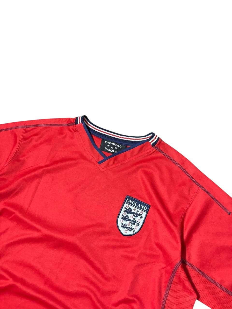 Vintage 00's England #7 BECKHAM Blokecore Football Jersey TShirt Tee Size US L / EU 52-54 / 3 - 6 Thumbnail