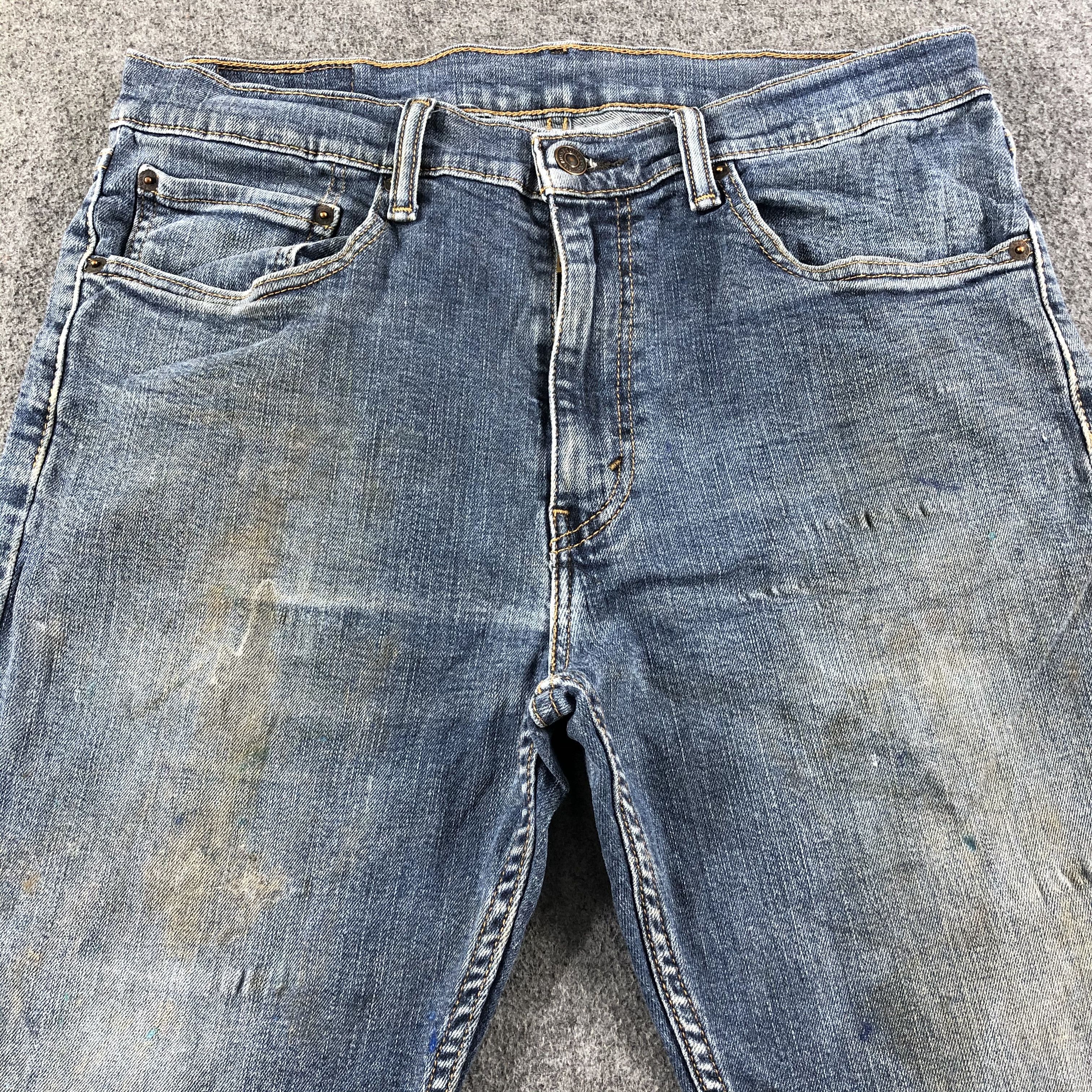 Levi's Vintage Blue Wash Levis 505 Jeans-J2623 Size US 34 / EU 50 - 3 Thumbnail