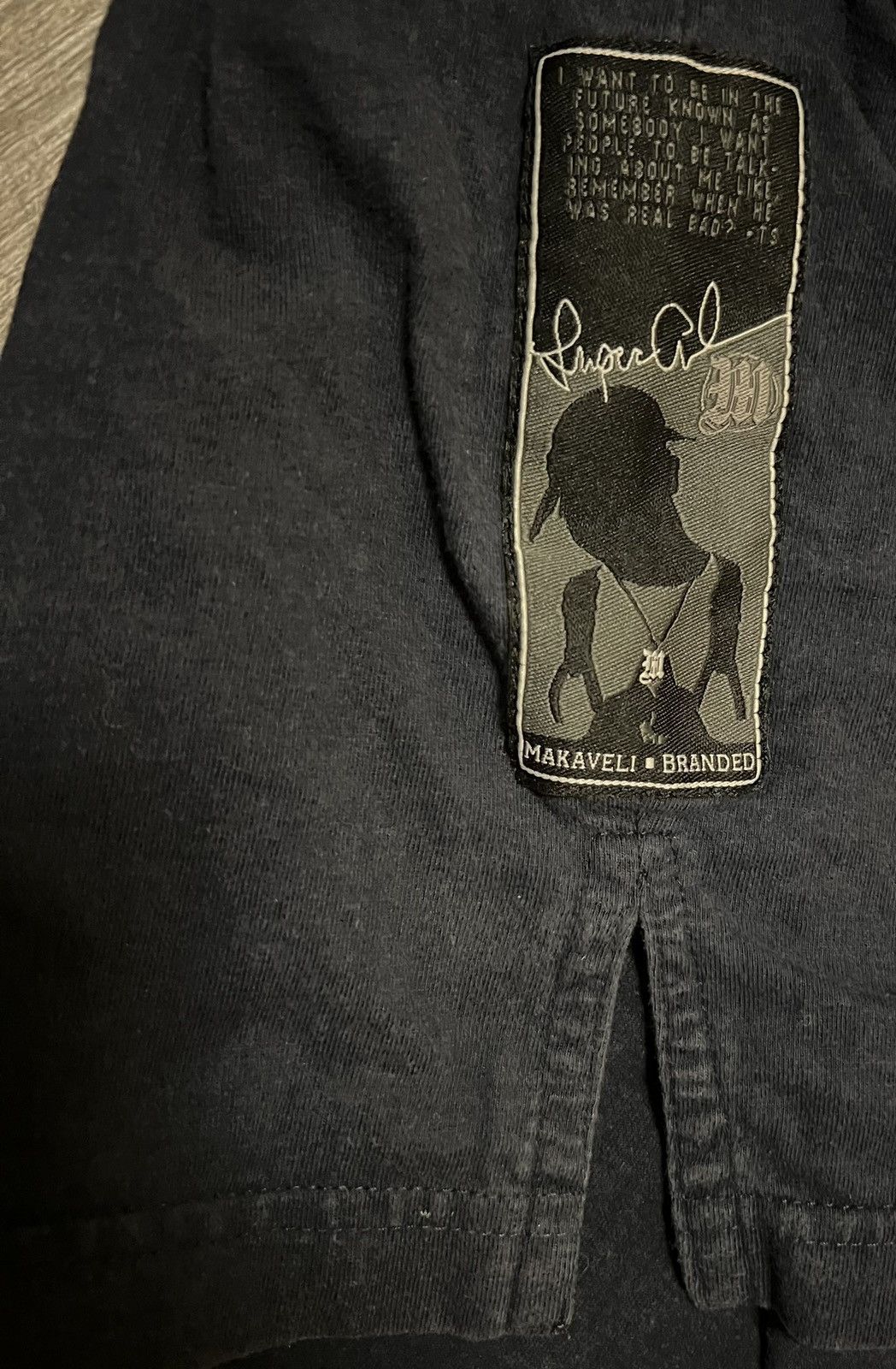 Makaveli × Rap Tees × Vintage Vintage Tupac Shakur Makaveli Portrait Shirt size 2XL Size US XXL / EU 58 / 5 - 8 Thumbnail