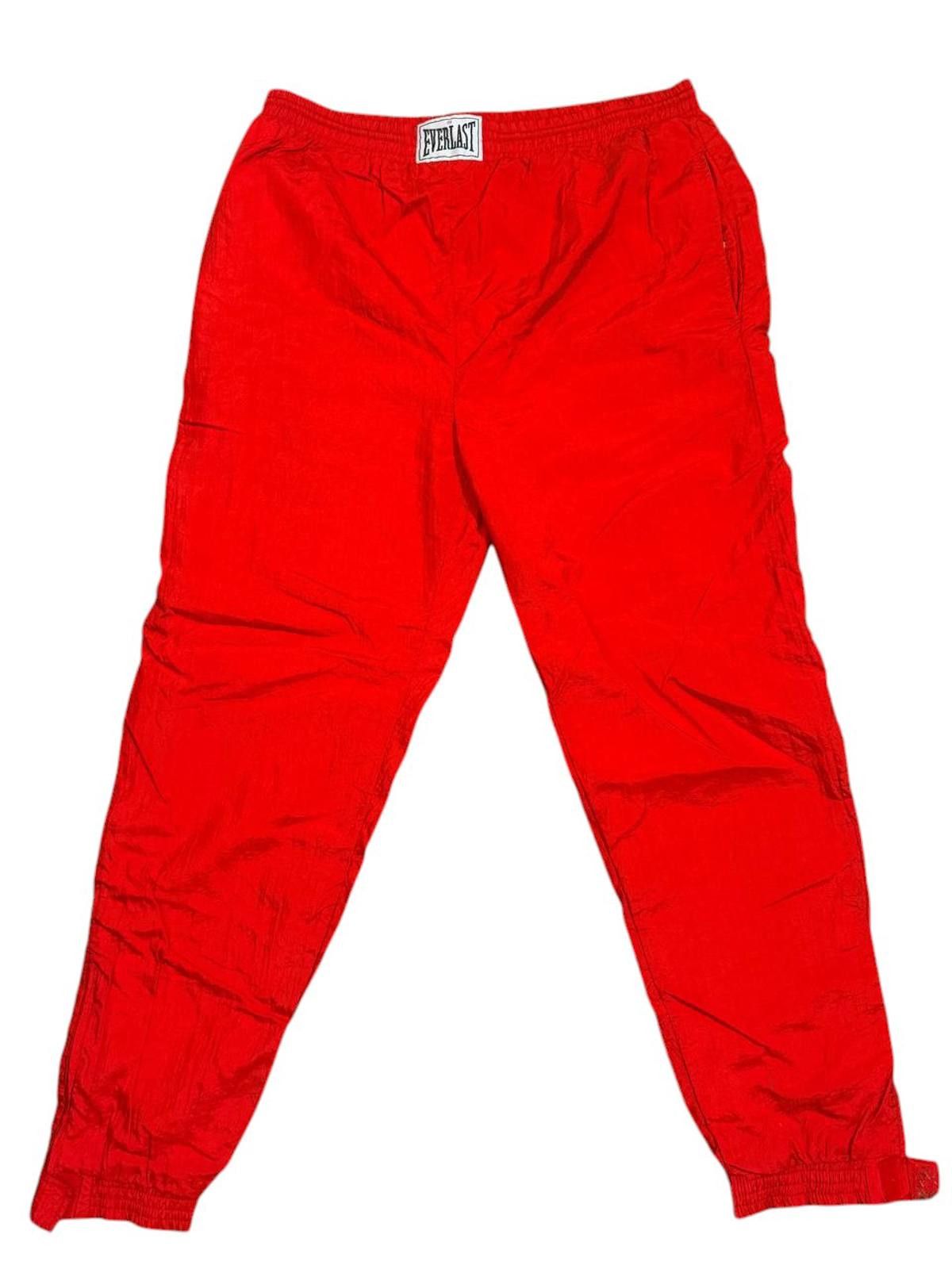 Everlast Vintage Everlast Red Nylon Track Pants – Size M Size US 32 / EU 48 - 2 Thumbnail