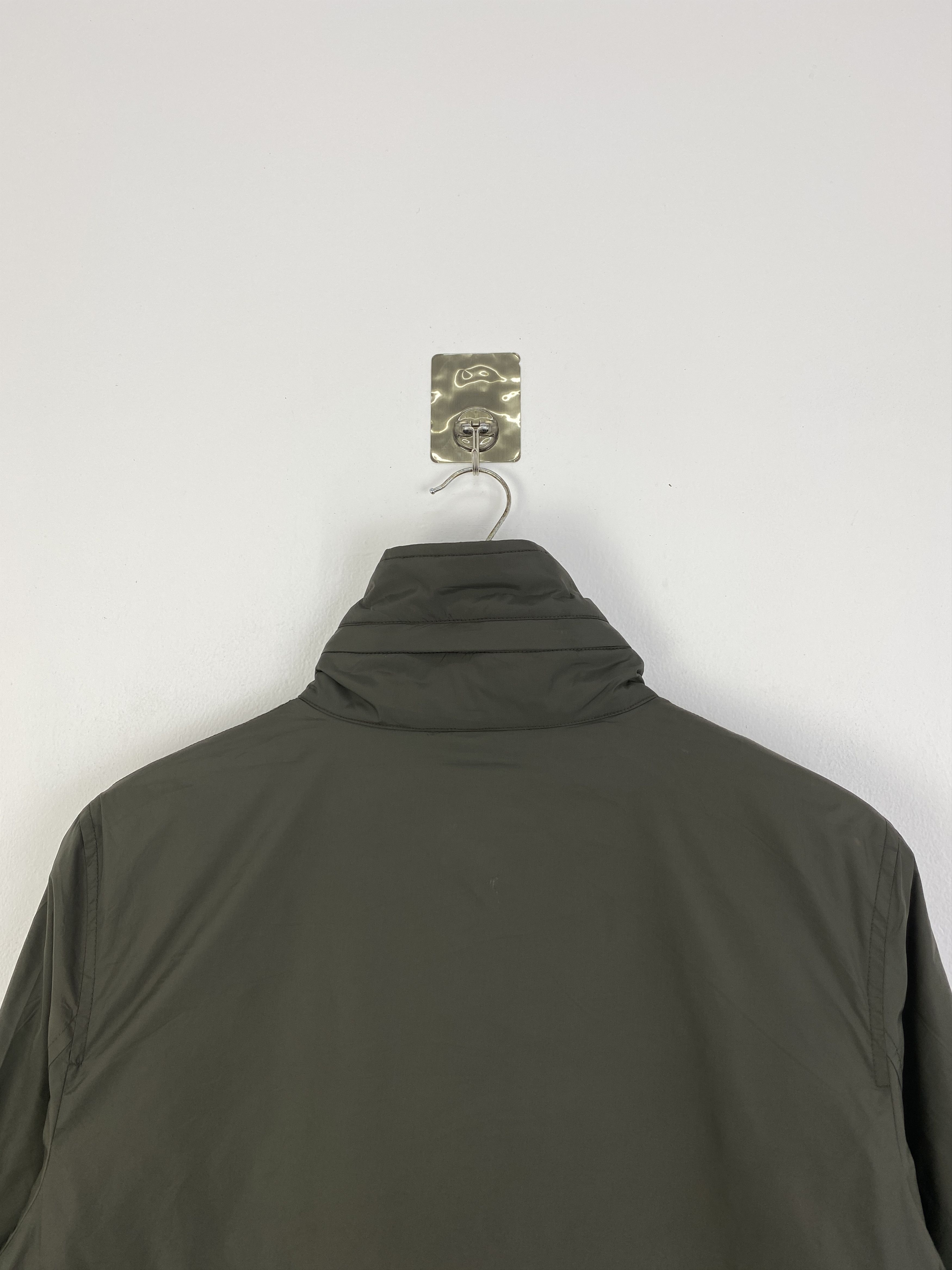 Burberry Vintage Burberry Olive Green Nylon Field Jacket JA0190 Size US L / EU 52-54 / 3 - 4 Thumbnail