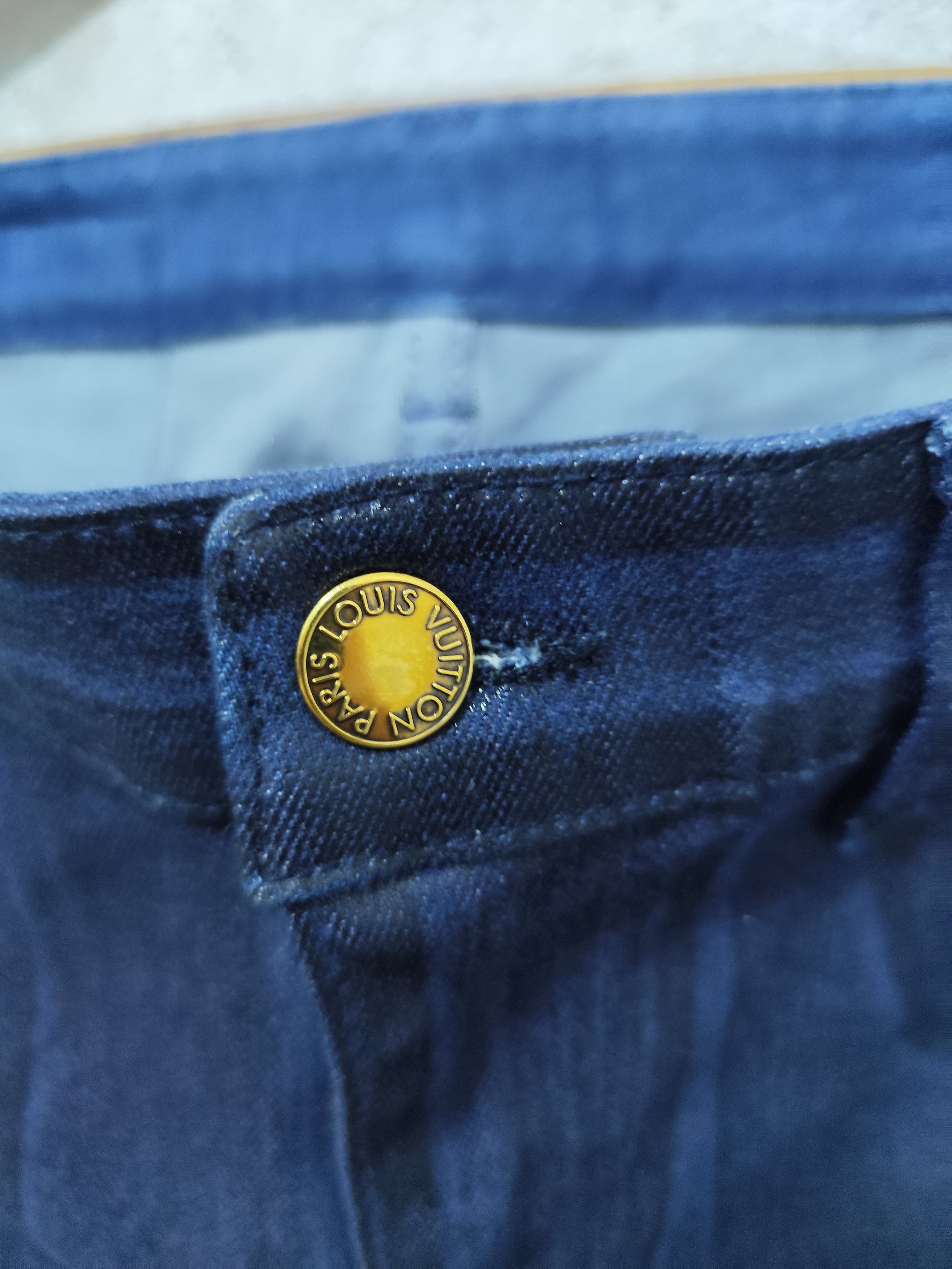 Louis Vuitton Louis Vuitton waxed denim Size 27" / US 4 / IT 40 - 4 Thumbnail