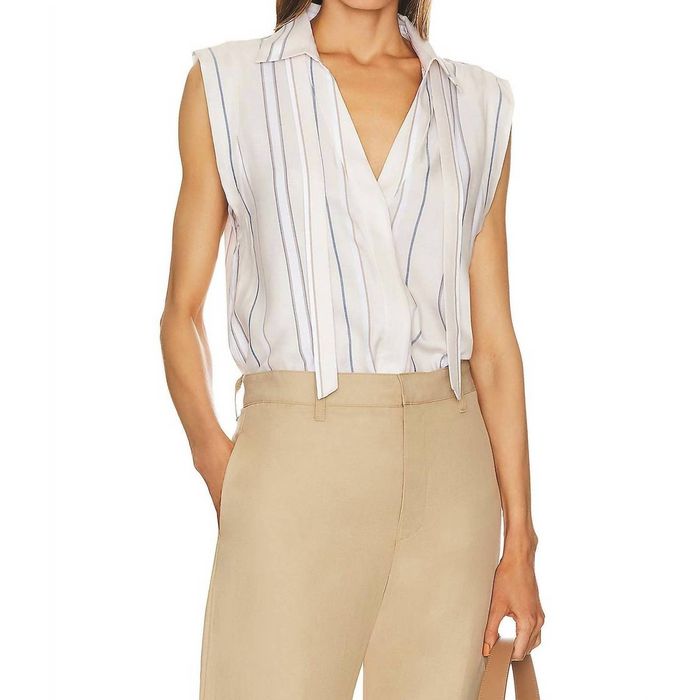 Brochu Walker BROCHU WALKER Sara Blouse In Lecco Stripe Grailed