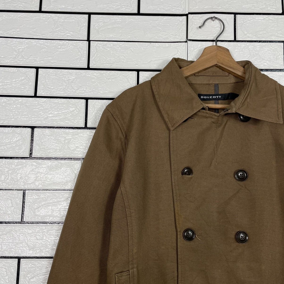 Boycott Boycott Double Breasted Brown Jacket Size US M / EU 48-50 / 2 - 6 Thumbnail