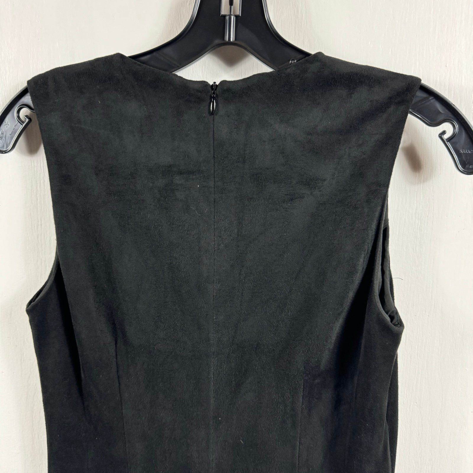 J.McLaughlin J. Mclaughlin Dominique Faux Suede Leather Dress - Black XS Size XS / US 0-2 / IT 36-38 - 7 Thumbnail