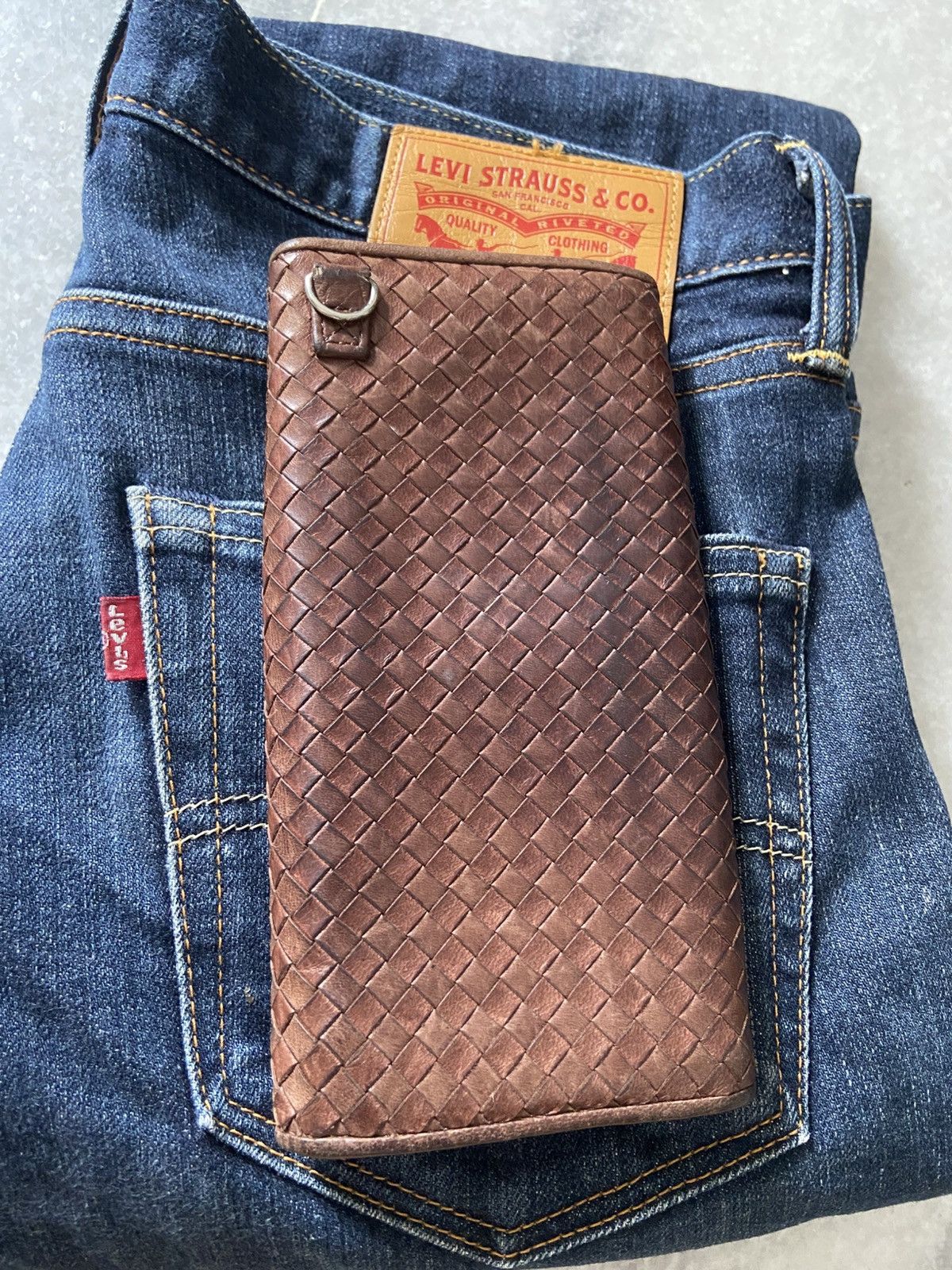Japanese Brand Solatina Leather Long Wallet Size ONE SIZE - 3 Thumbnail