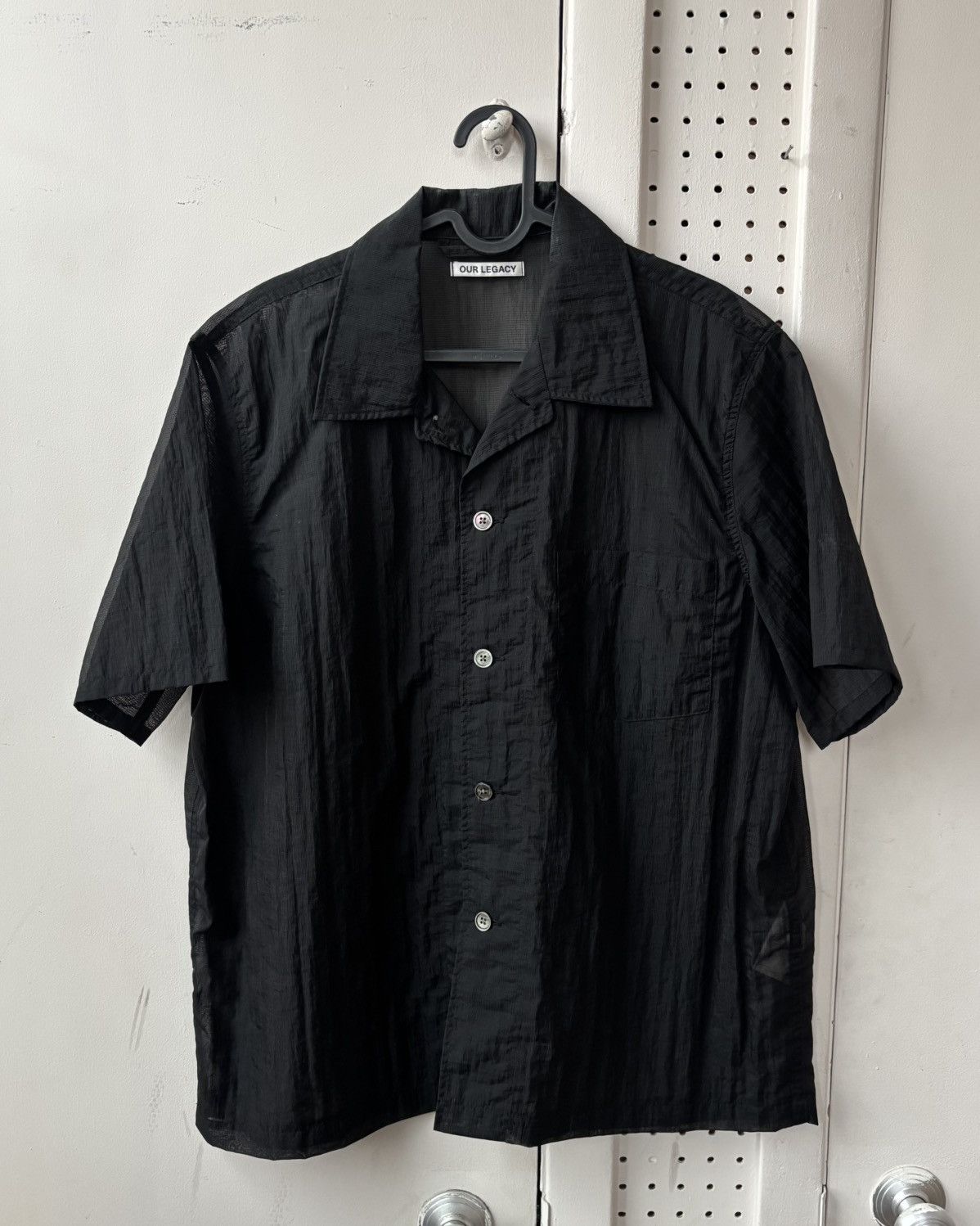 Our Legacy Box Shirt Black Size US M / EU 48-50 / 2 - 1 Thumbnail