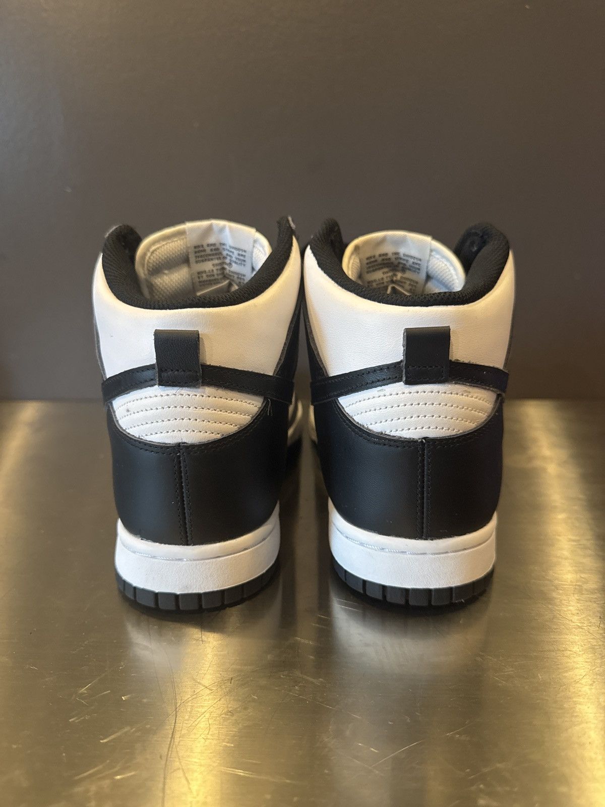 Nike Nike Dunk Retro Panda High Top Size US 8.5 / EU 41-42 - 4 Thumbnail