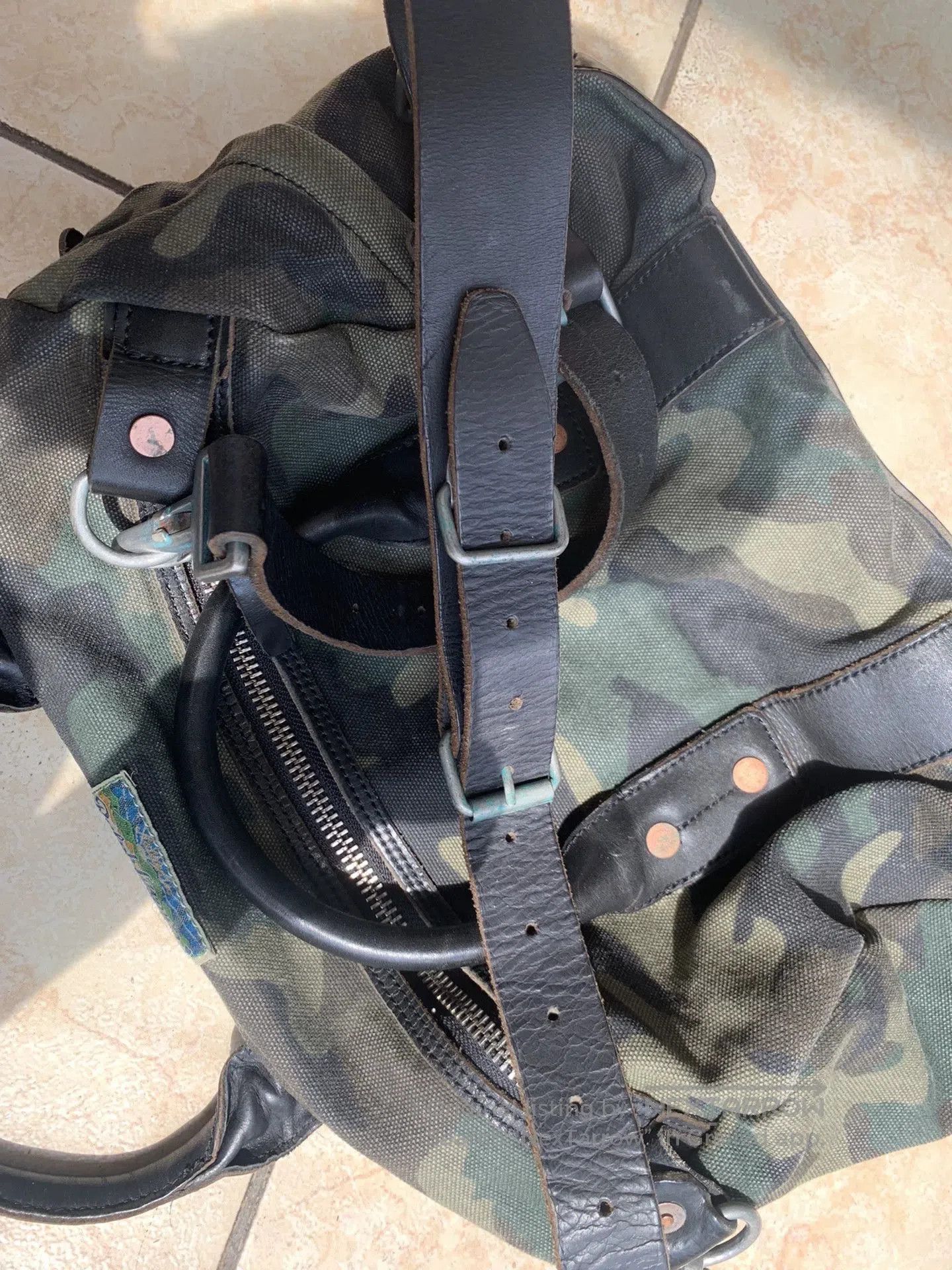 RRL Ralph Lauren Ralph Lauren Camouflage Shoulder Bag. Size ONE SIZE - 3 Thumbnail