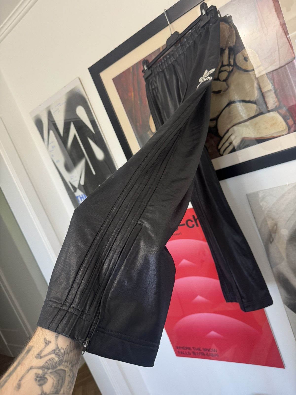 Adidas Vintage Y2k Adidas chile62 waxed Sweatpants Joggers Hype Size US 30 / EU 46 - 3 Thumbnail