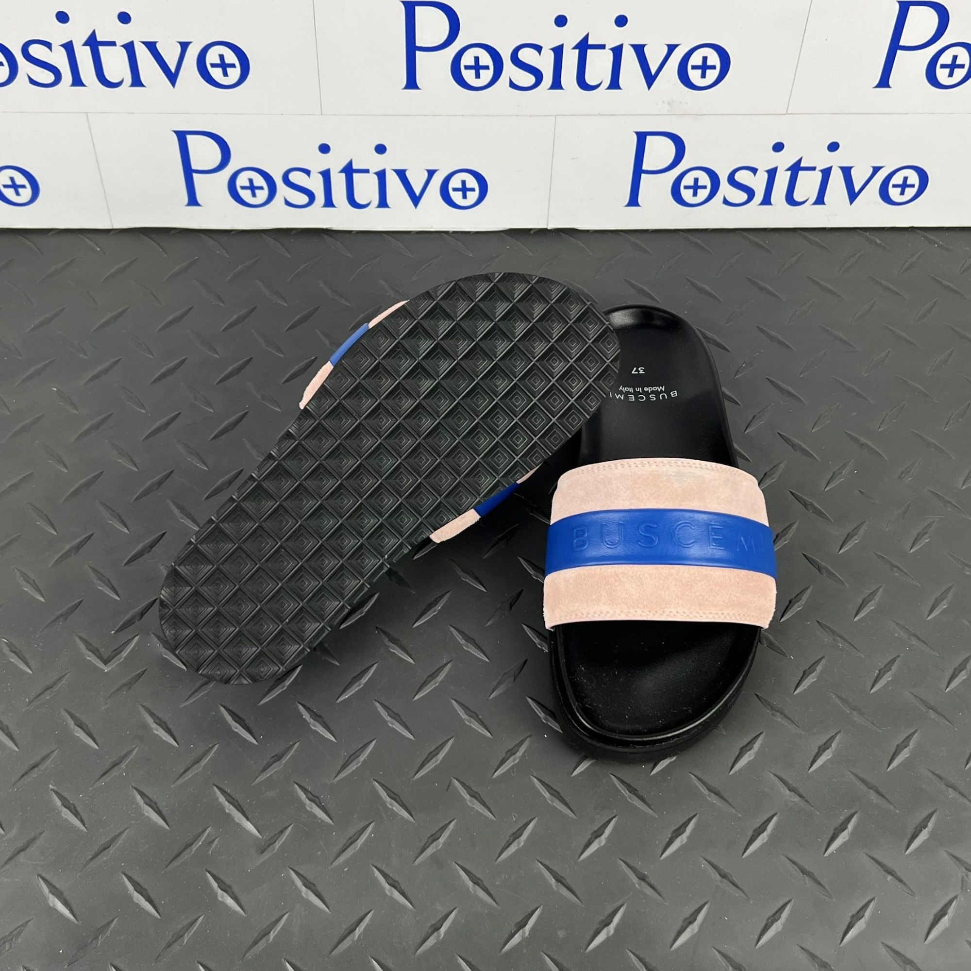 Buscemi Buscemi Slide Sport Black Trio Leather Sandals US 7 Defect Size US 7 / IT 37 - 4 Thumbnail