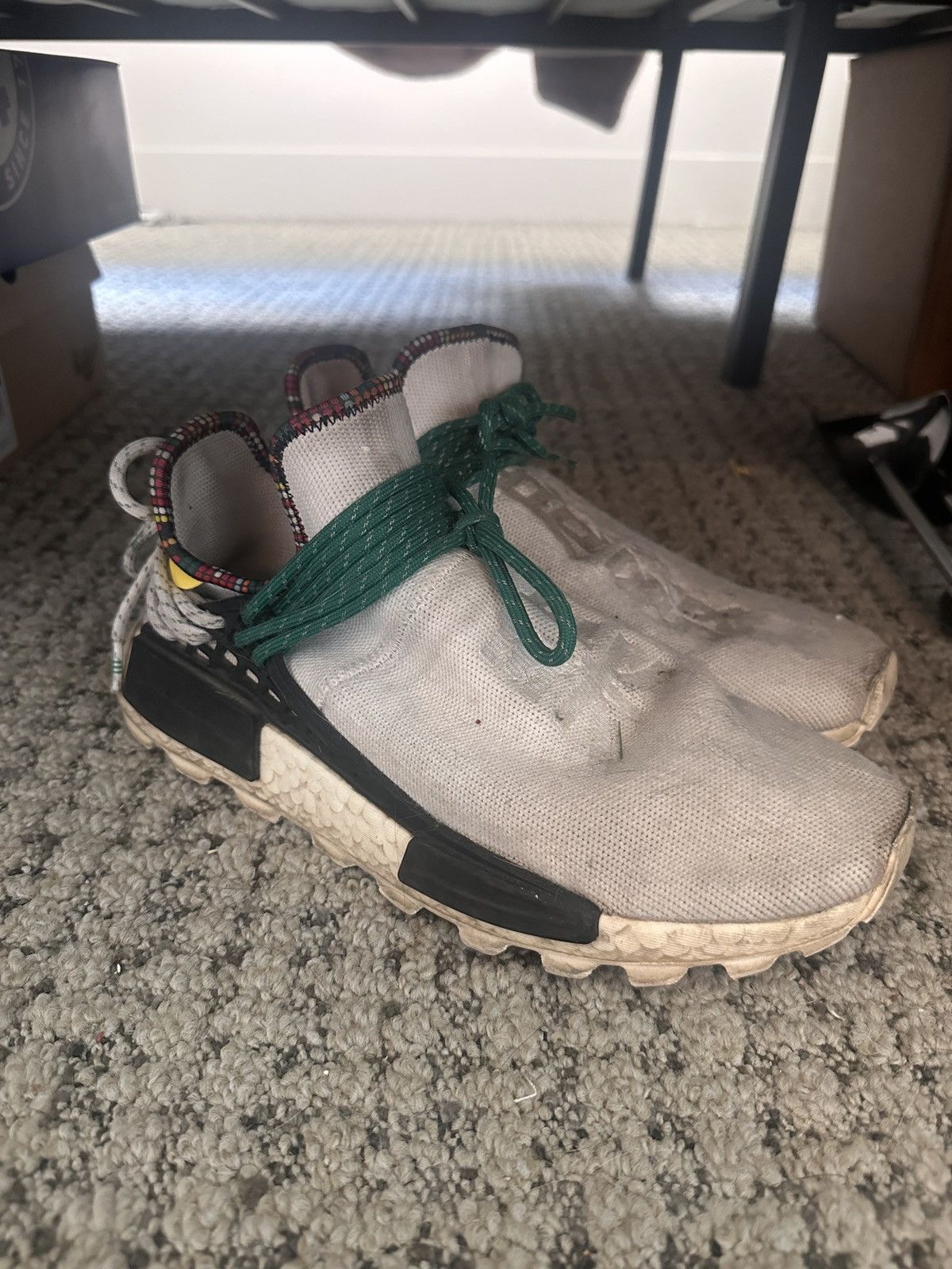 Adidas Pharrell X NMD HUMAN RACE Size US 9.5 / EU 42-43 - 2 Thumbnail