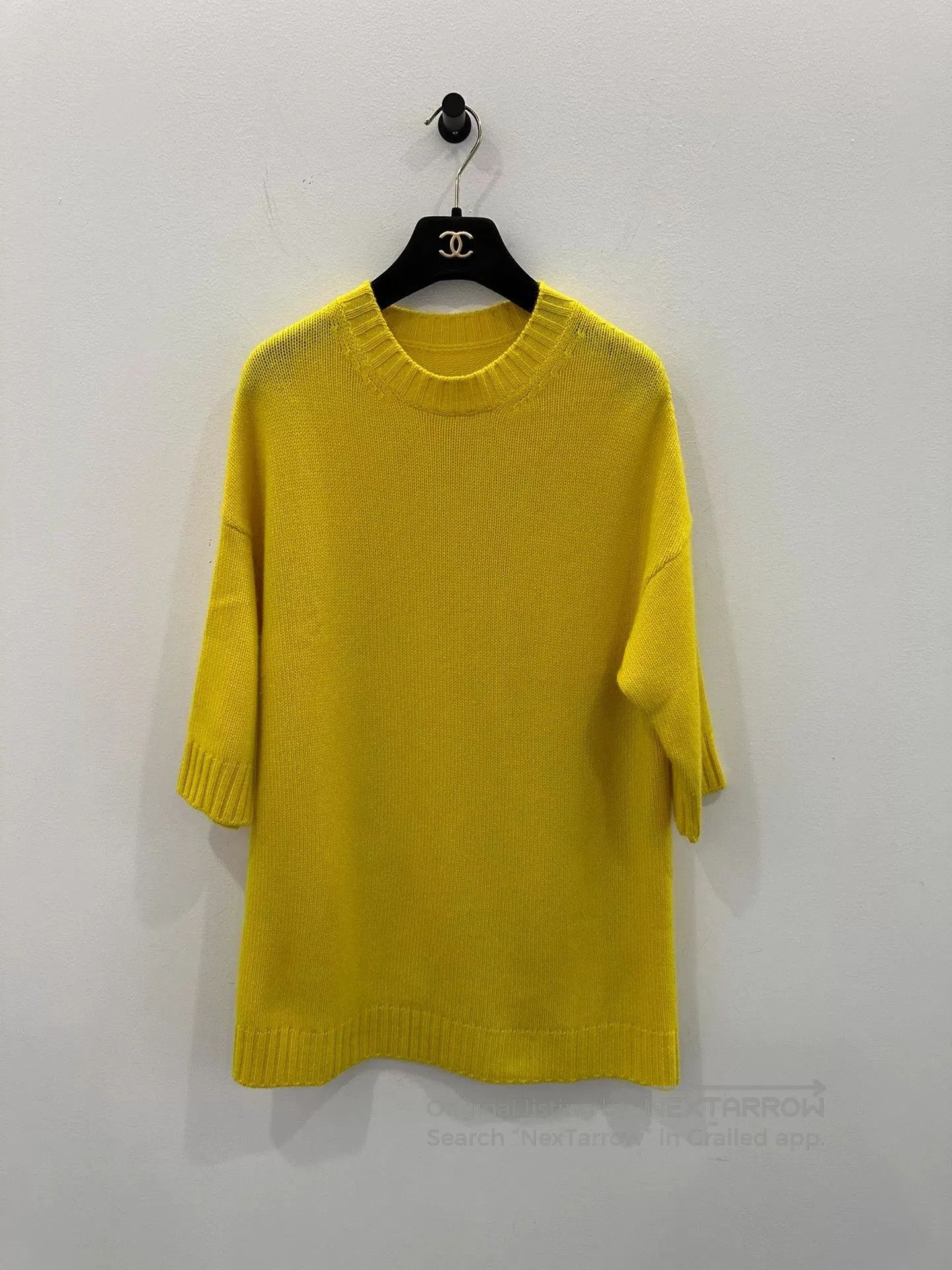Dior Dior Women's Yellow Wool Sweater. Size S / US 4 / IT 40 - 1 Thumbnail