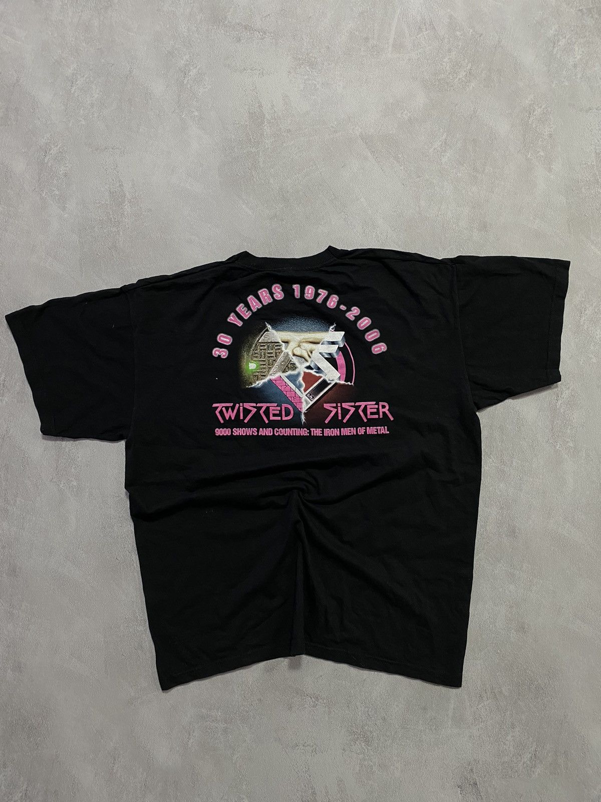 Band Tees × Vintage Vintage T-Shirt Twisted Sisters Heavy Metal Band Tee Gildan Size US L / EU 52-54 / 3 - 3 Thumbnail