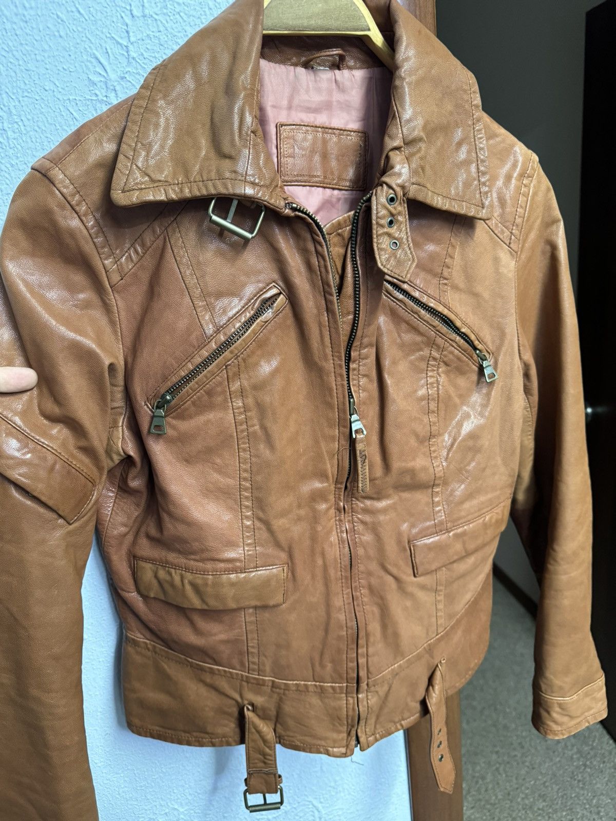 Junya Watanabe Vintage Real Leather Multi-pocket Bandage Jacket Size US M / EU 48-50 / 2 - 5 Thumbnail
