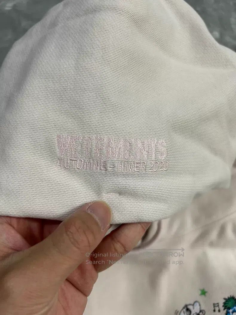 Vetements VETEMENTS Glitter Hoodie Sweatshirt Size US M / EU 48-50 / 2 - 3 Thumbnail