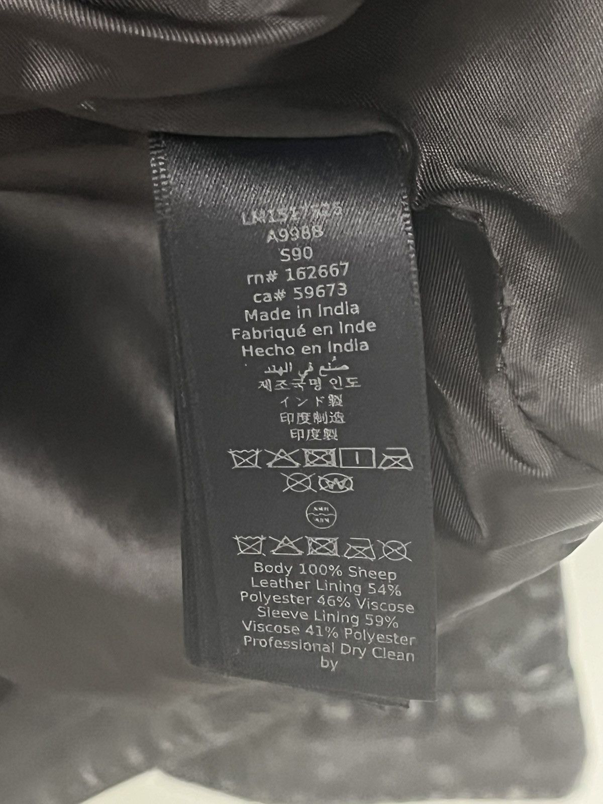 John Varvatos Sorcha biker jacket. Size EU 56 USA 46 Size US XL / EU 56 / 4 - 8 Thumbnail