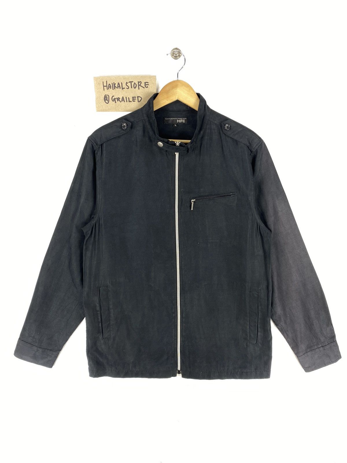 Japanese Brand Vintage Japanese MFE Zipper Jacket Size US S / EU 44-46 / 1 - 1 Thumbnail