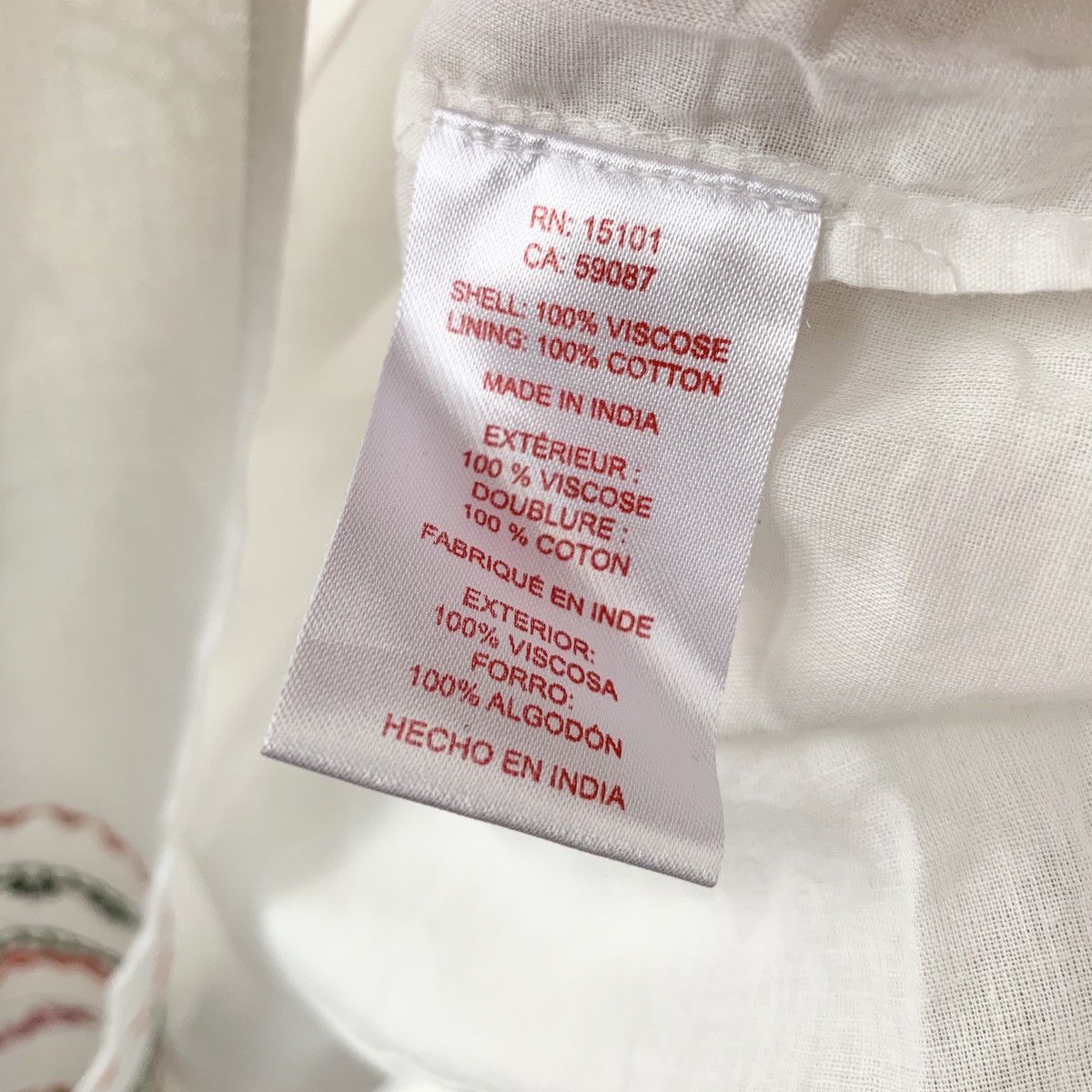 Anthropologie × Red Carter Embroidered off shoulder dress Size XS / US 0-2 / IT 36-38 - 13 Thumbnail