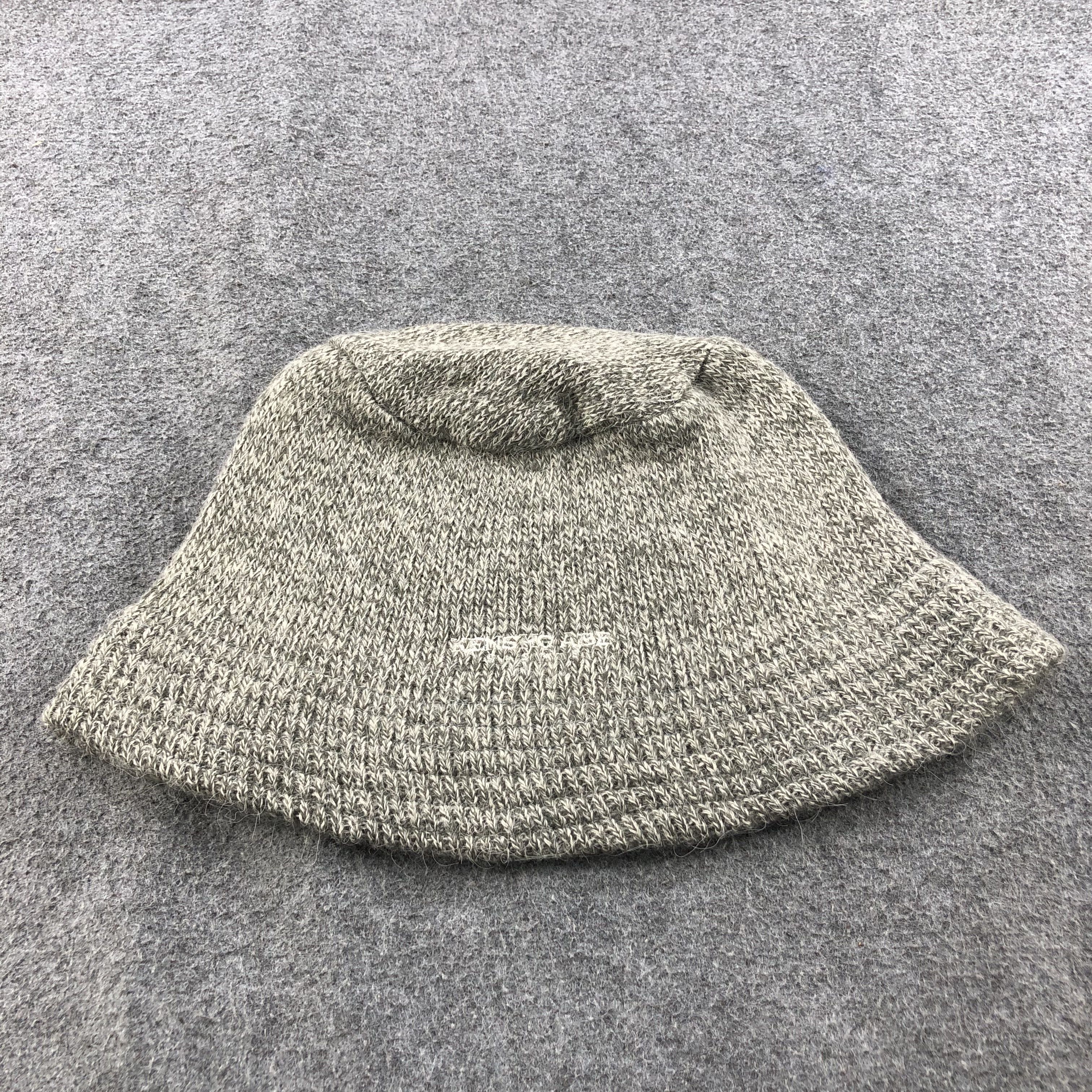 Kensho Abe Kensho Abe Grey Bucket Hat Beanie Snowcap Snow Hat B367 Size ONE SIZE - 3 Thumbnail